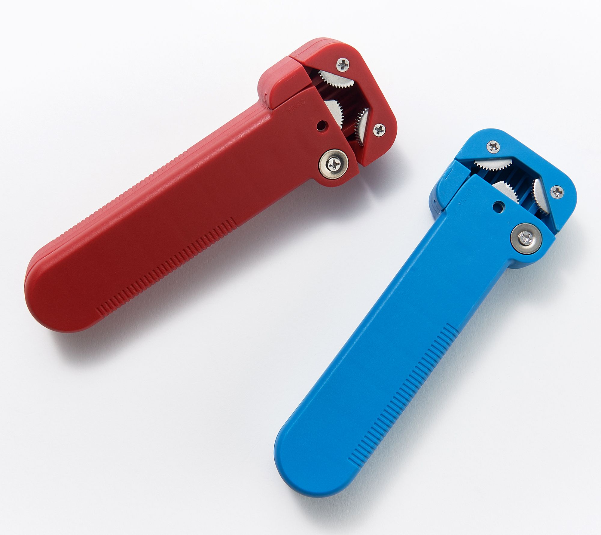 KUHN RIKON Compact SMALLER Size CAN 0PENER & JAR OPENER Set (RED