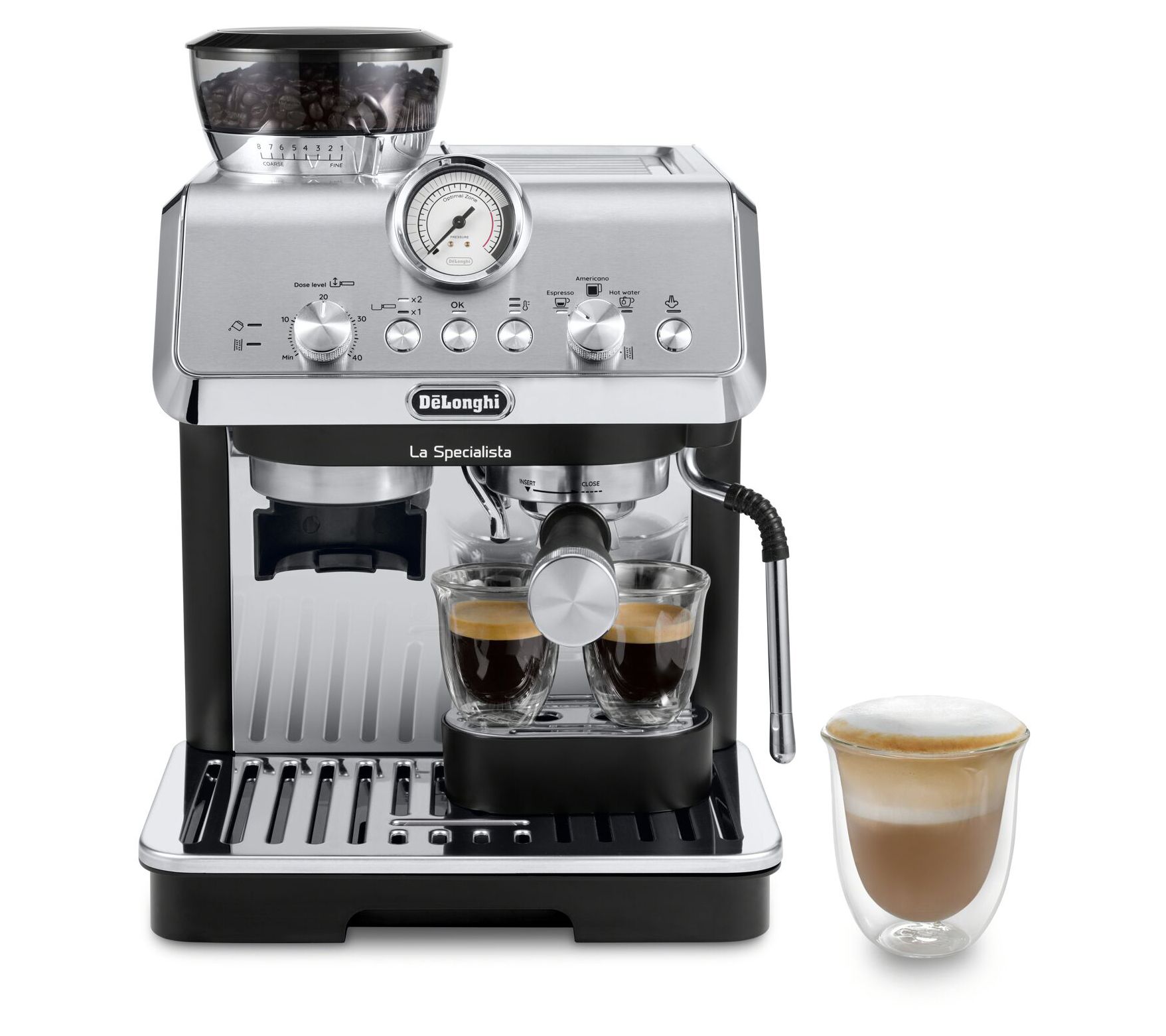 De'Longhi EMK6 for Authentic Italian Espresso, 6 Cups, One Size, Stainless  Steel