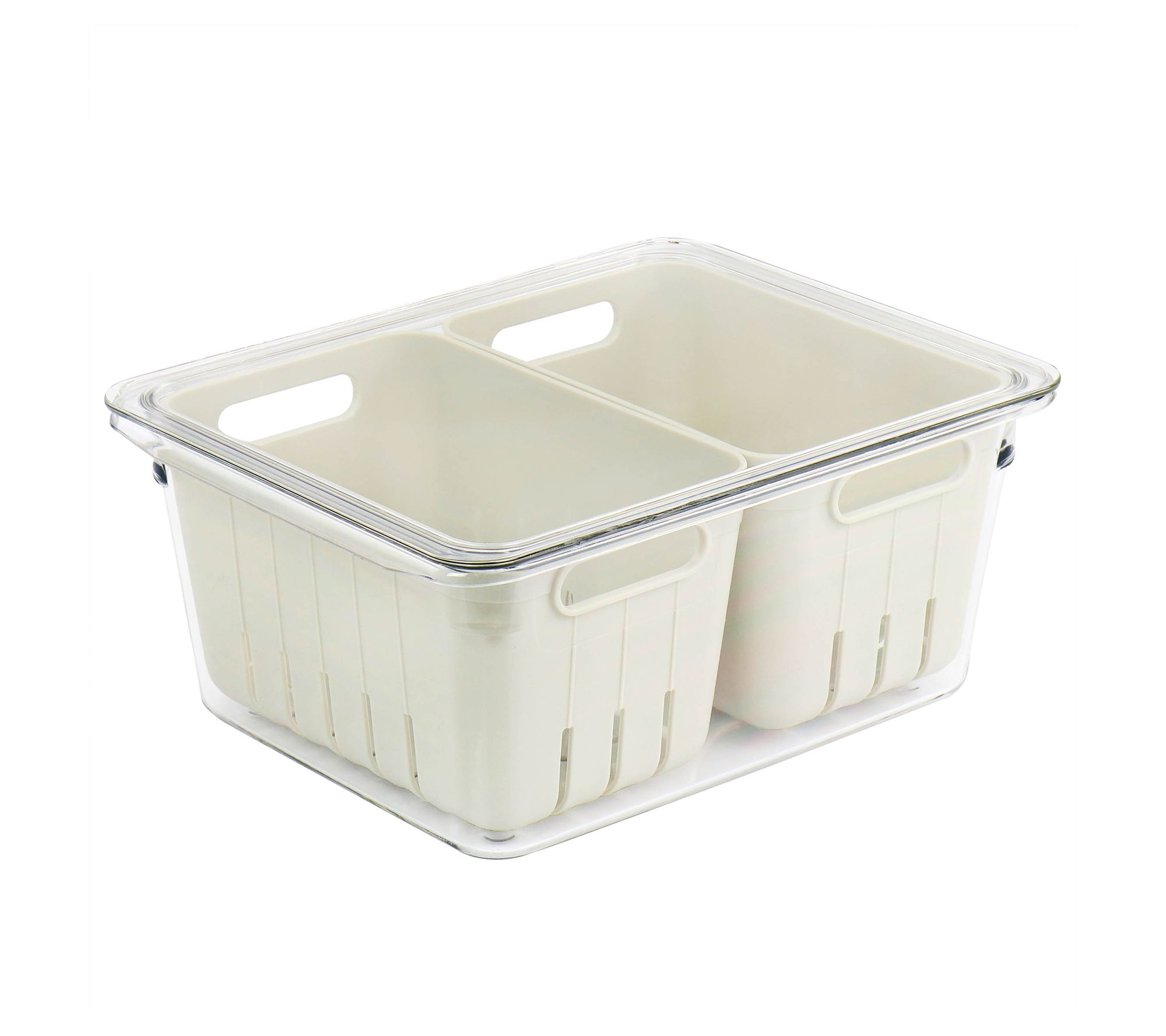 Everyday Living Square Stackable Storage Bin - Clear, 1 ct - Fry's