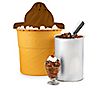 Nostalgia 4-Quart Swirl Cone Ice Cream Maker, 3 of 7