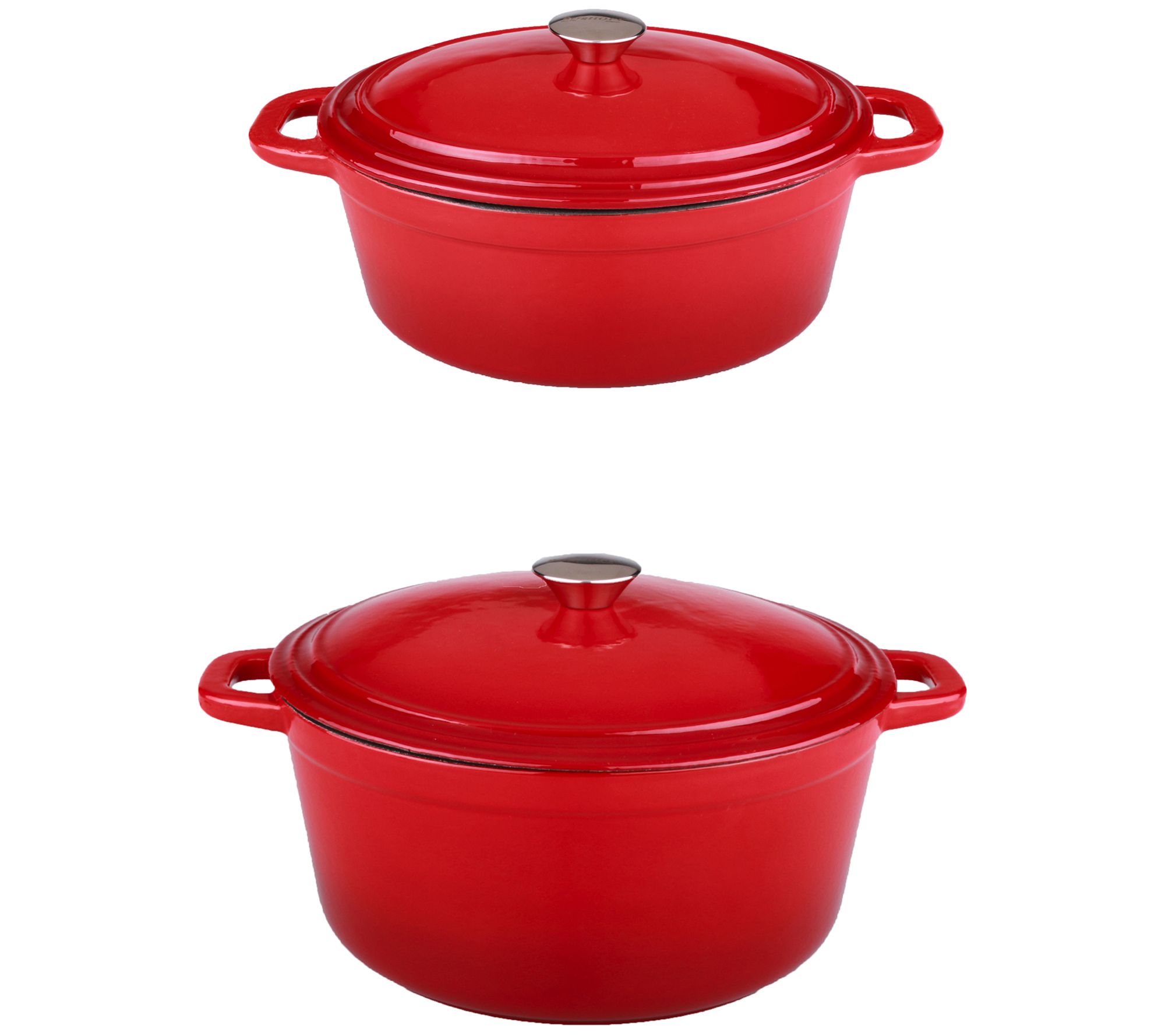 BergHOFF Neo 4pc Cast Iron Covered Dutch Oven Set