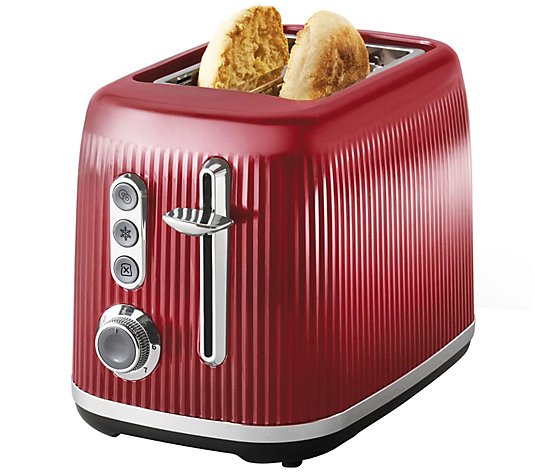 Oster 2-Slice Toaster with Extra-Wide Slots Red