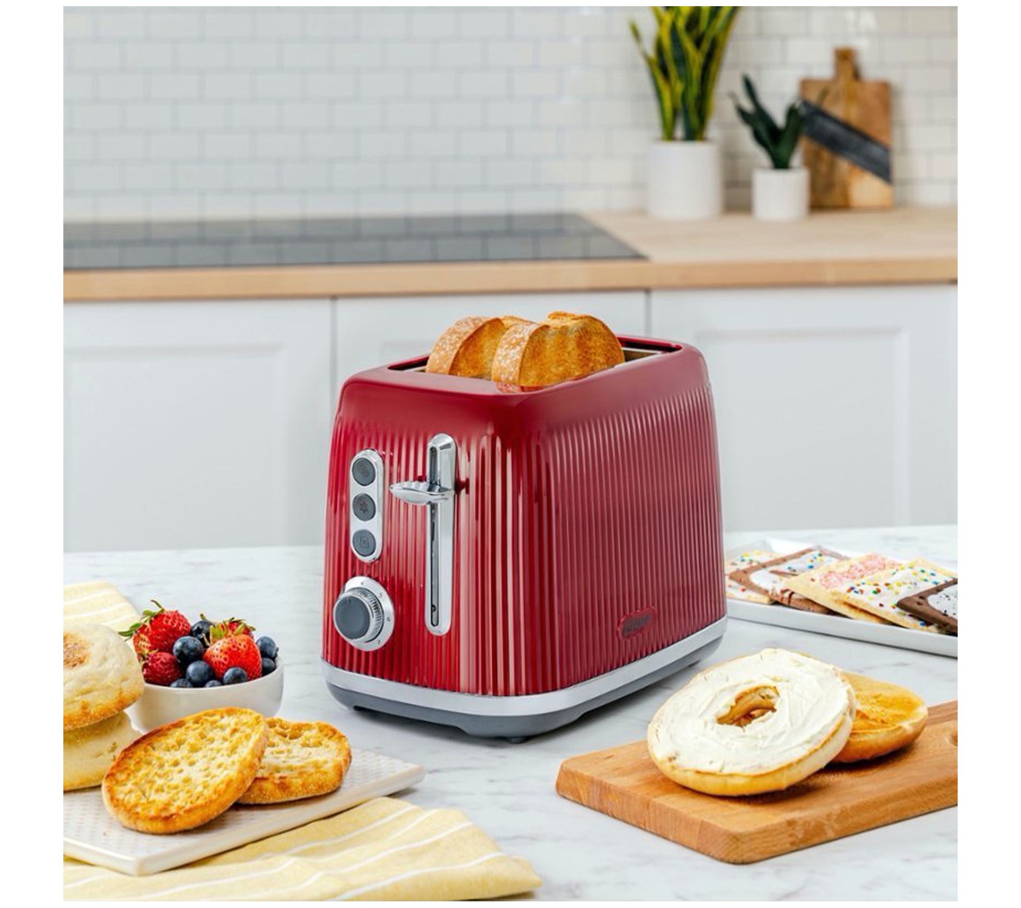 Oster Retro 2-Slice Toaster with Extra Wide Slots 