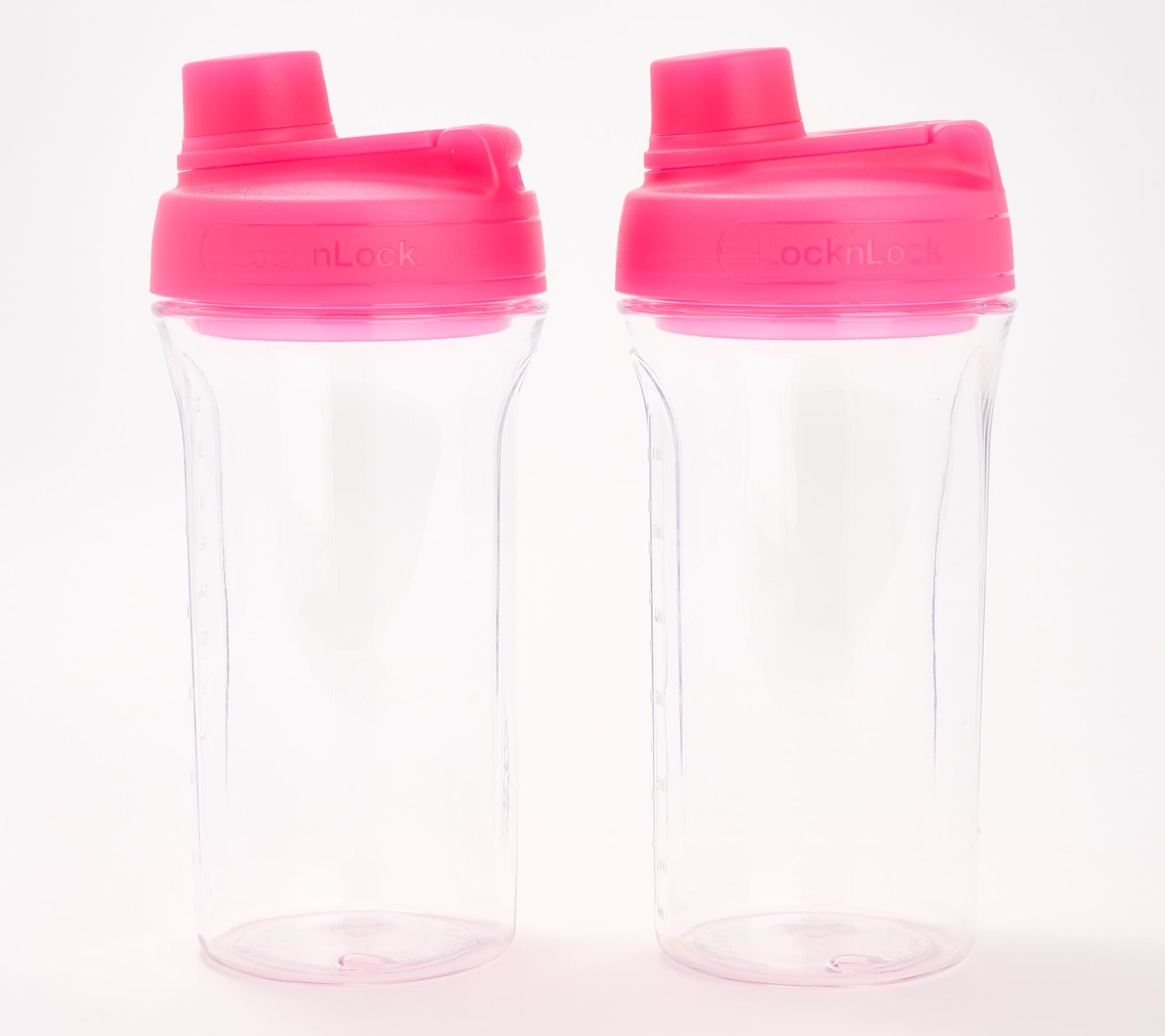 LocknLock Set of 2 Tritan Shaker Bottles w/ Locking Lids