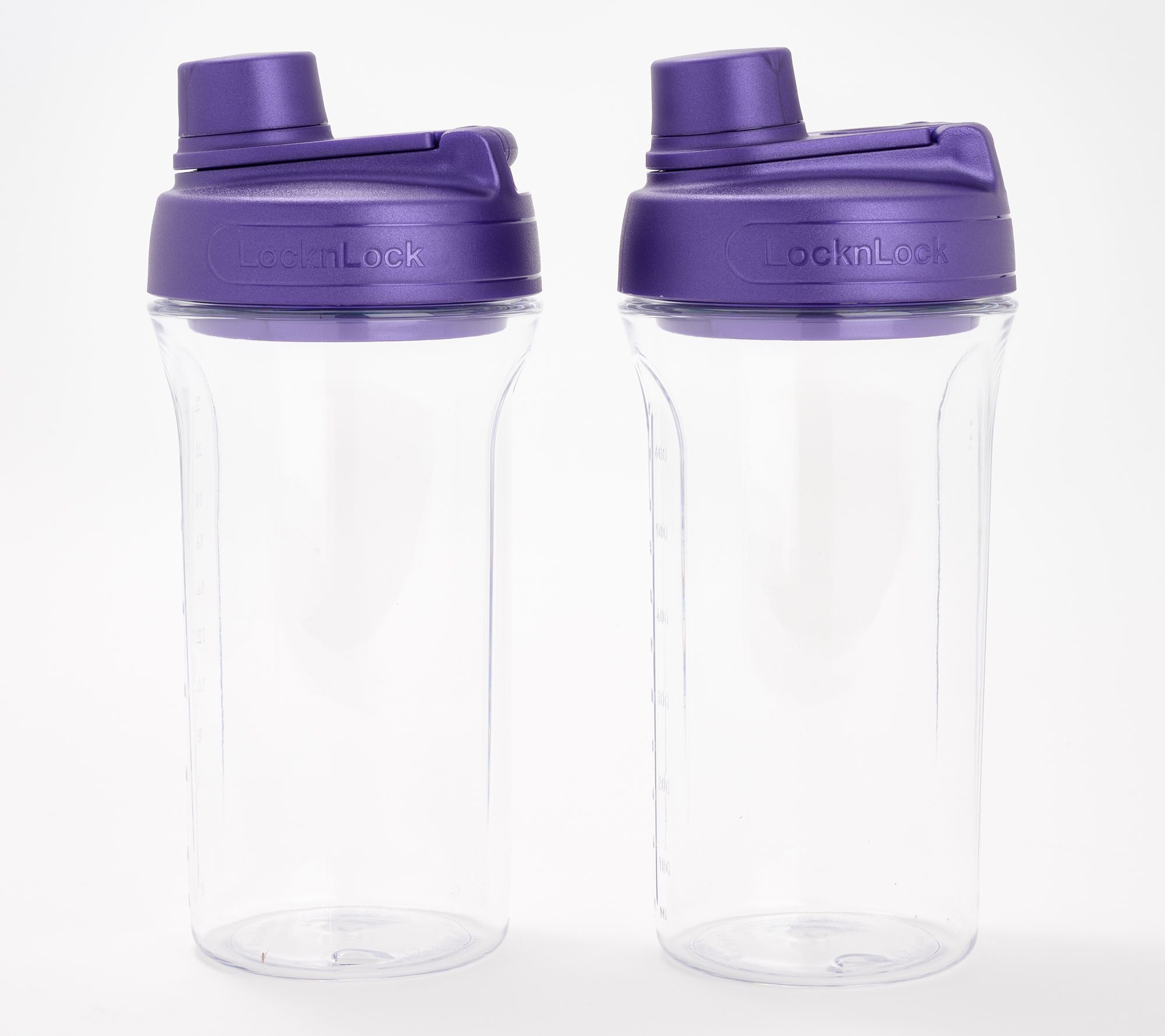 LocknLock Set of 2 Tritan Shaker Bottles w/ Locking Lids