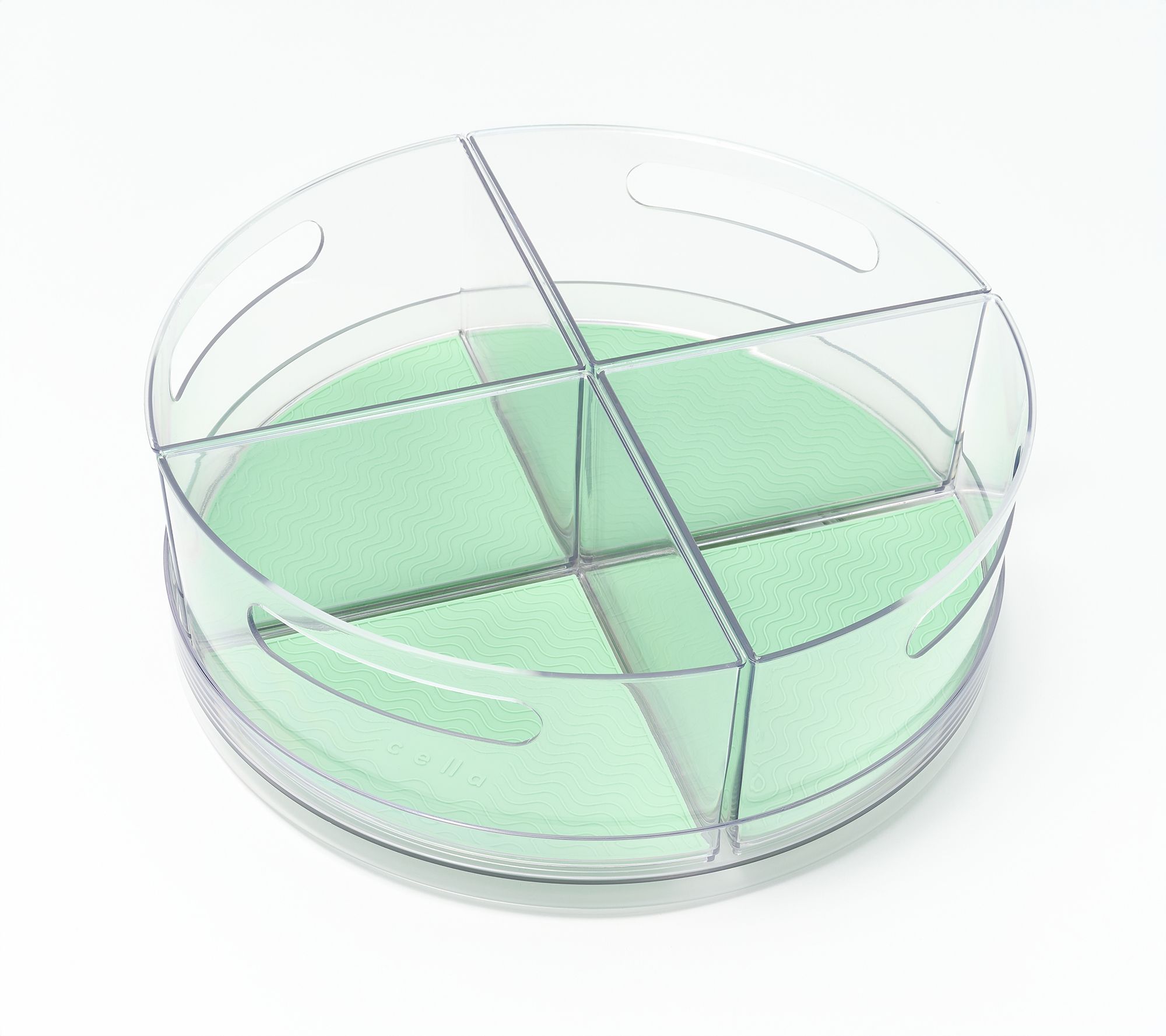 Cella L11.5" Low Wall Turntable w/ 4 w/ 4 Removeable Dividers& Liner