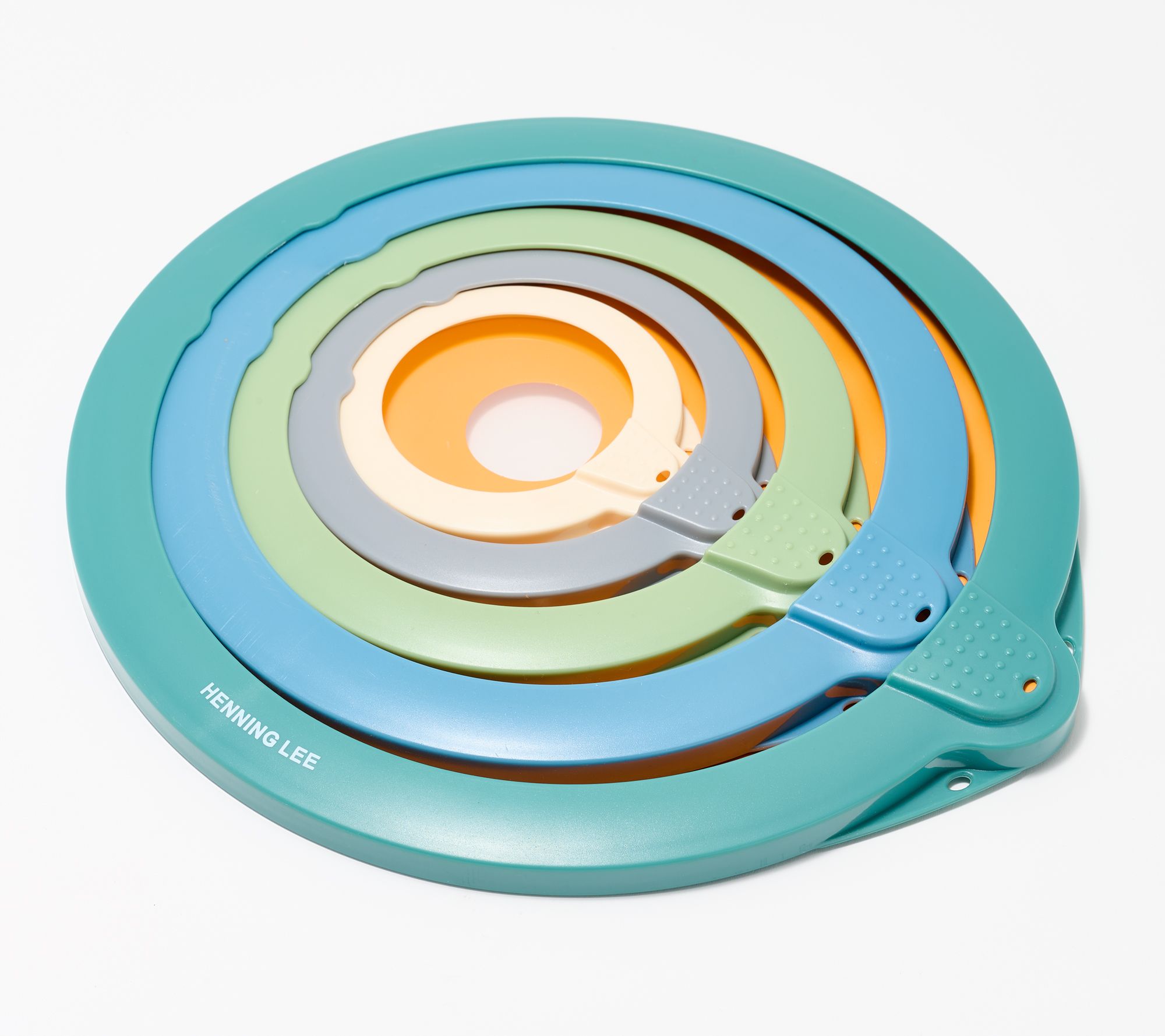 Henning Lee Set of 5 Fresh Seal Nesting Lids