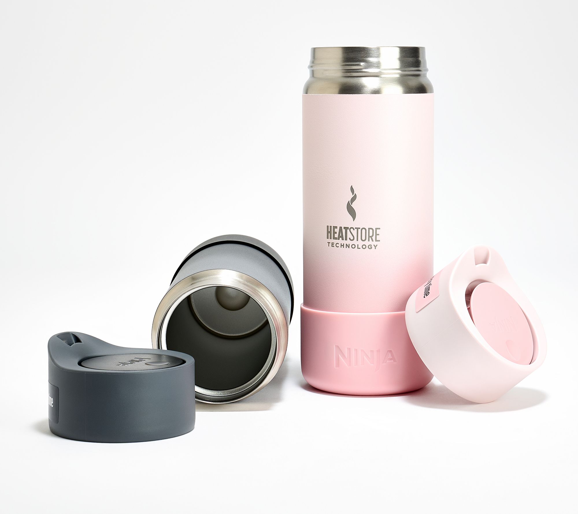 Ninja Set of (2) 16-oz Sip Perfect Travel Mugs - QVC.com