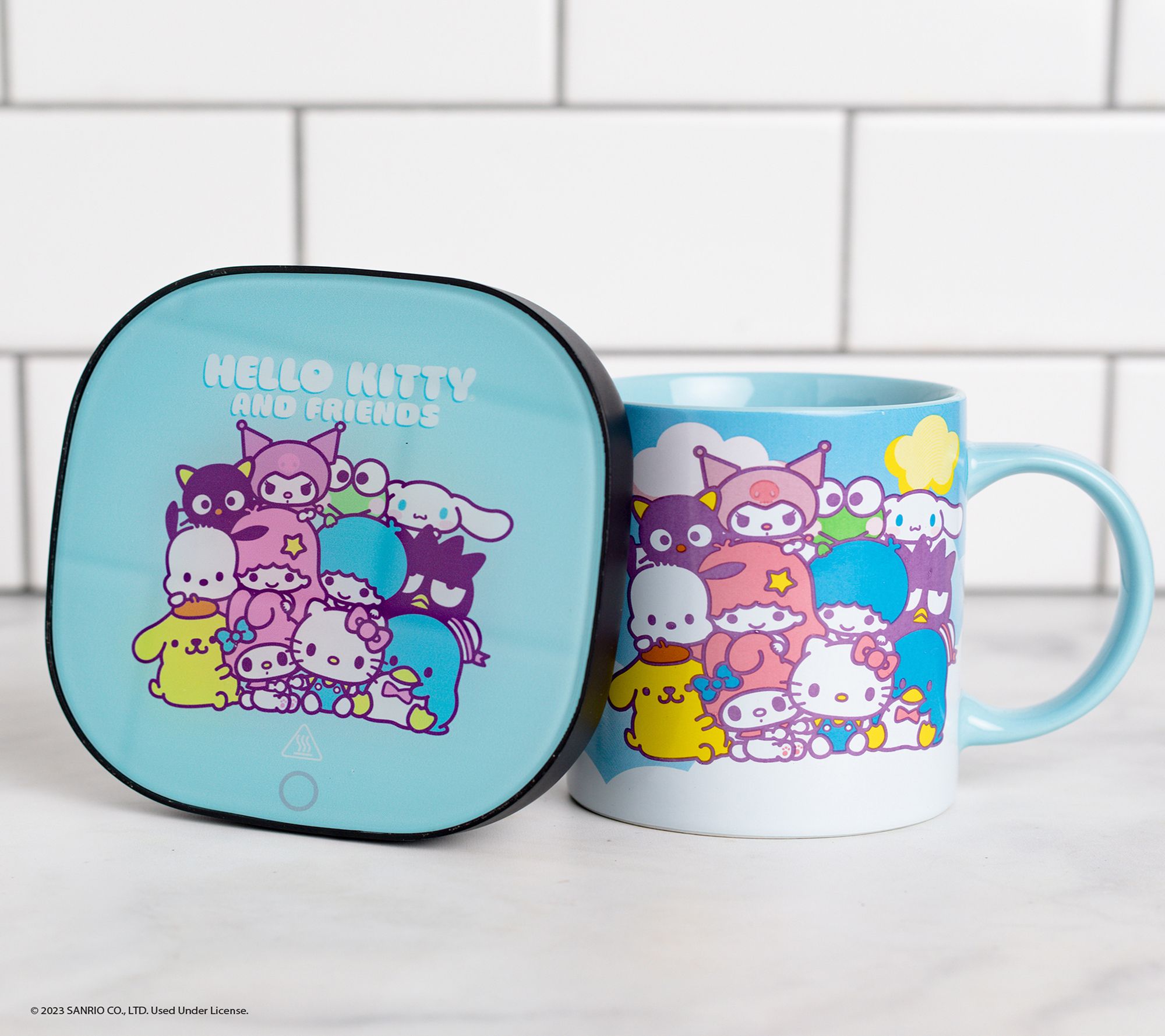 Uncanny Brands Hello Kitty and Friends 12oz MugWarmer Set