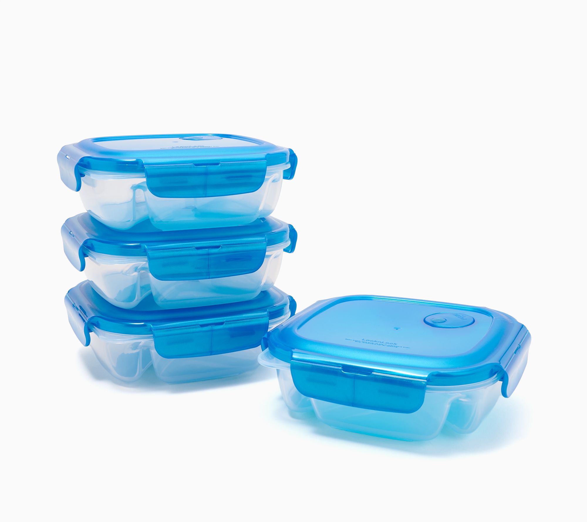  LocknLock Set of 4 Square Divider Plates