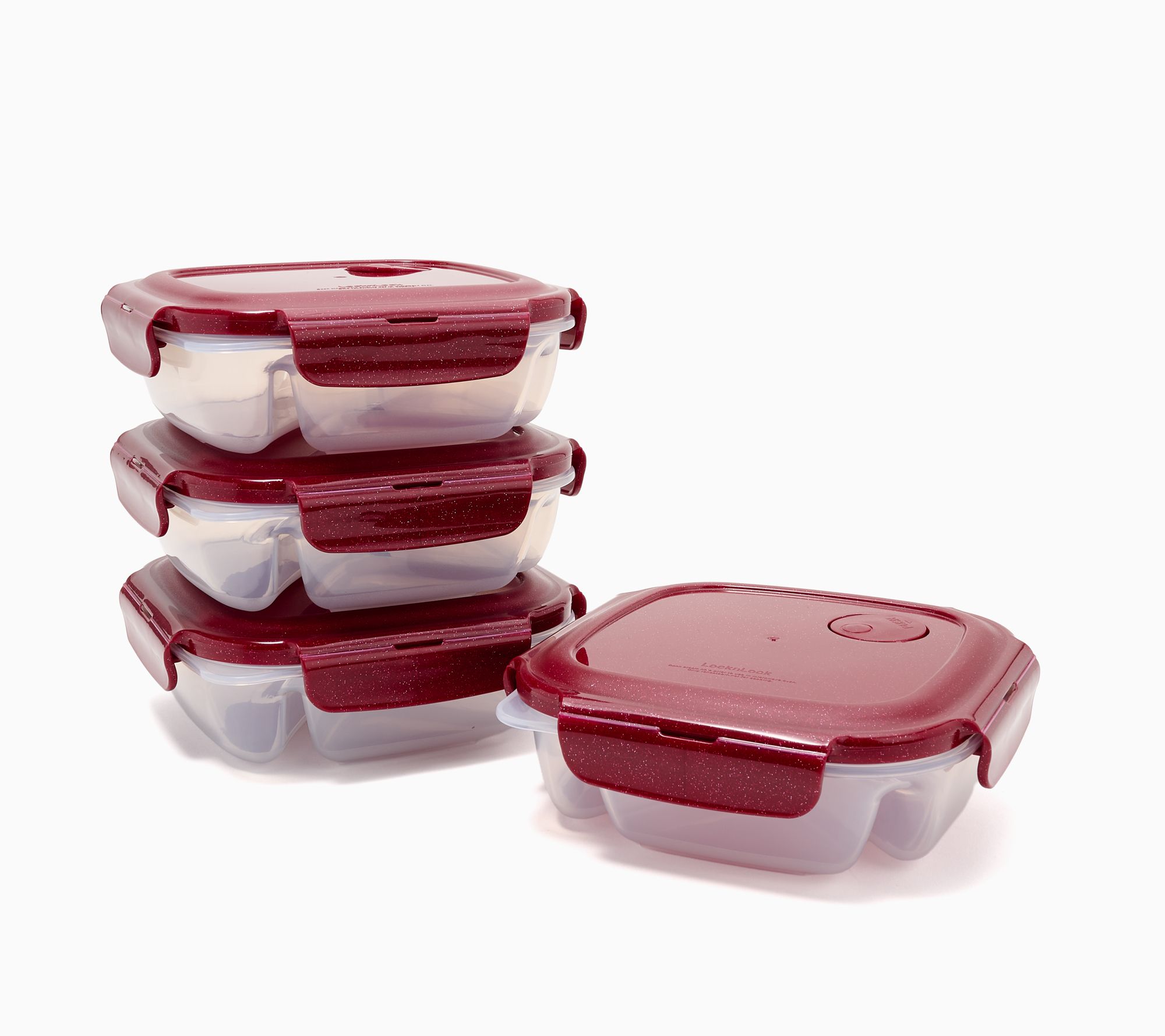 LocknLock Set of 4 Square Divider Plates