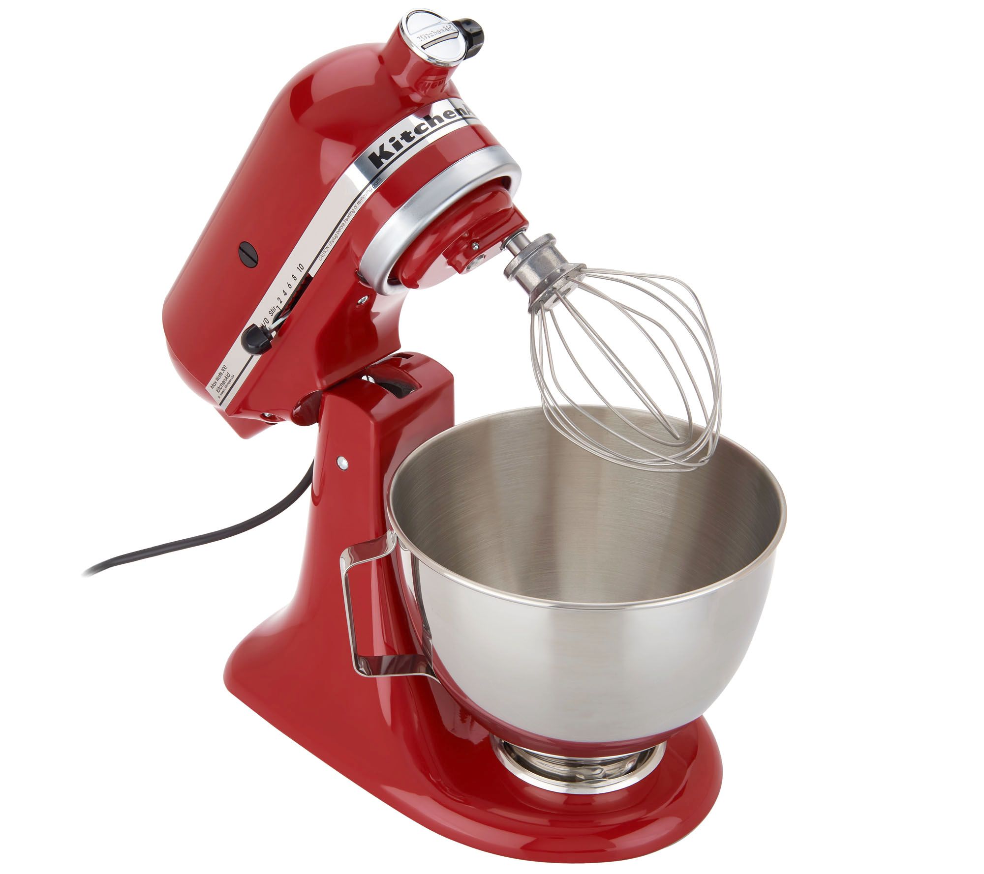 KitchenAid 4.5qt 300W TiltHead Stand Mixer with Flex Edge