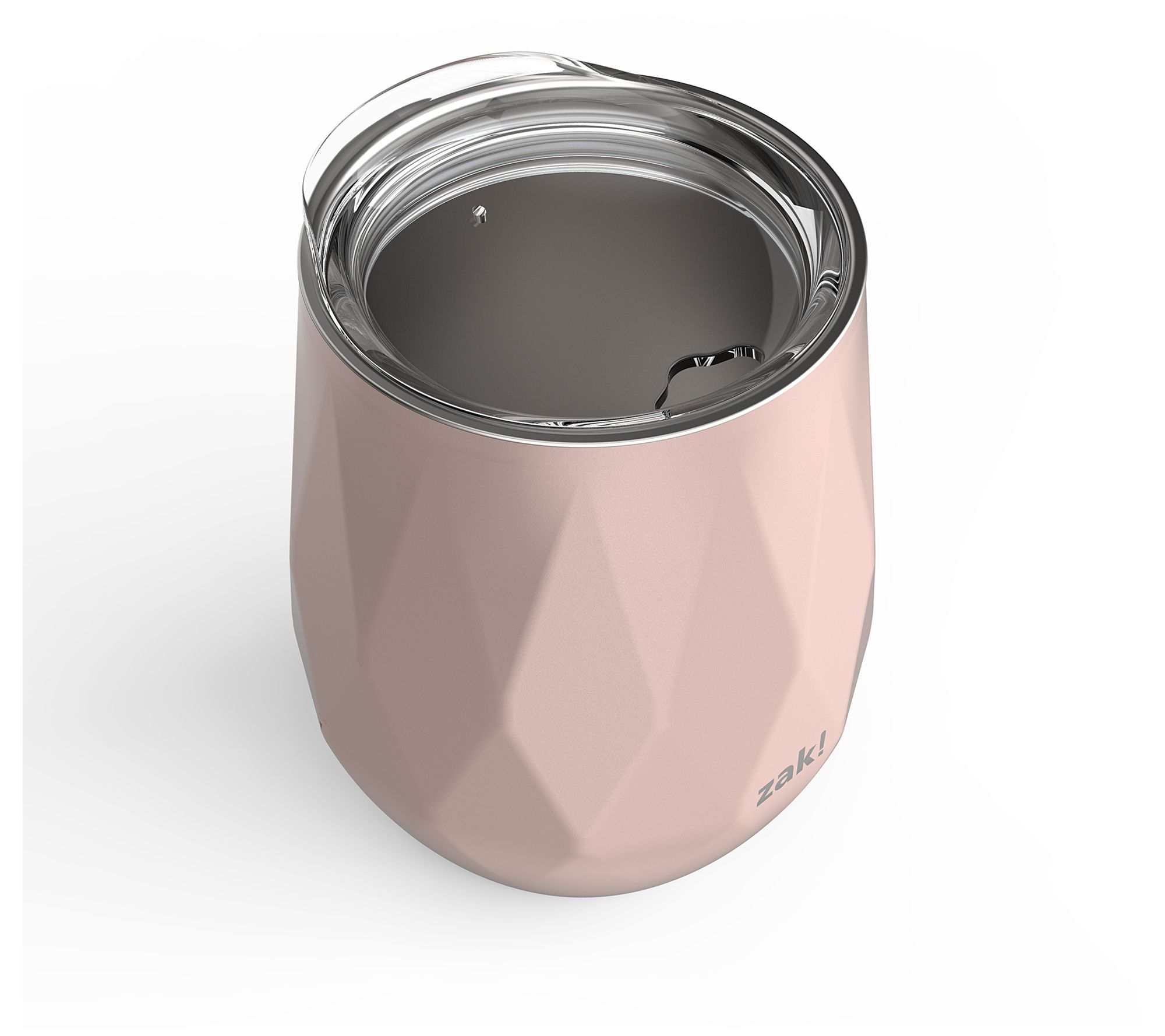 Zak Designs Fractal Stainless Steel Insulated Wine Tumblers