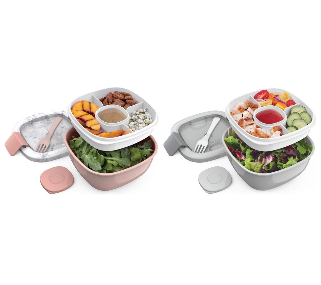 Bentgo Set of 2 Salad Containers