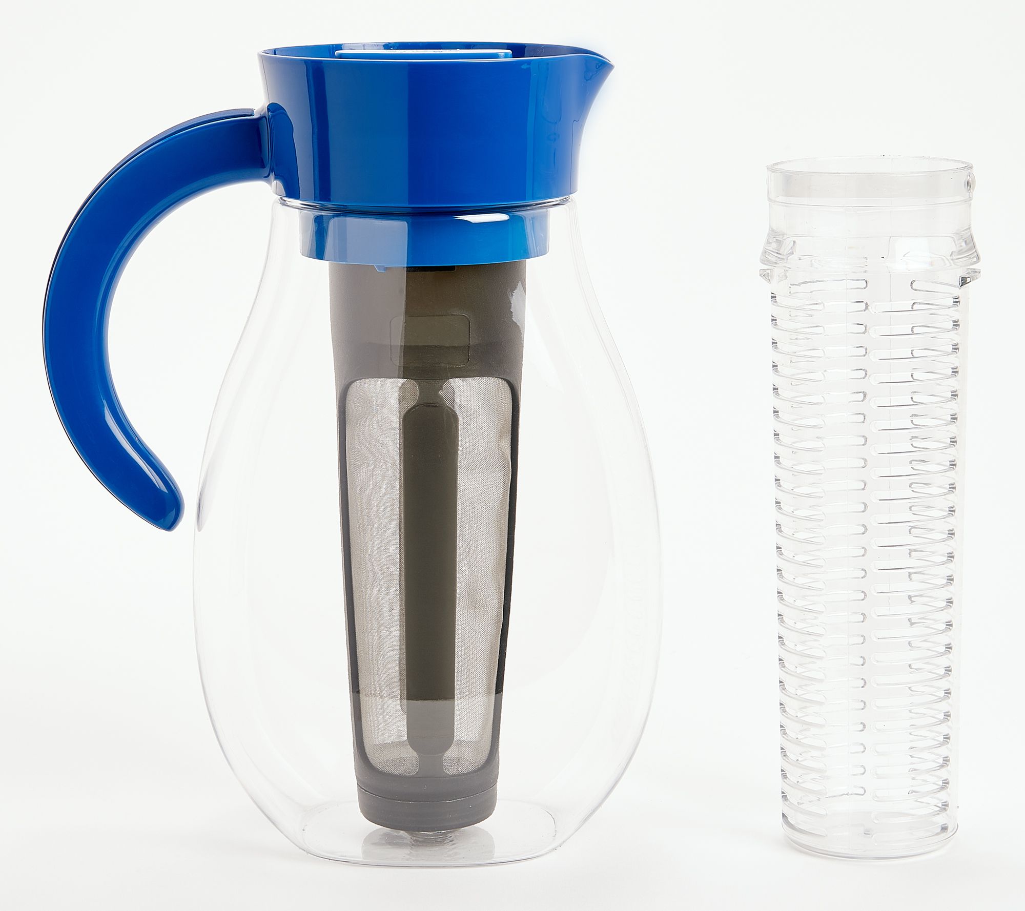 Primula 2.7-qt Tritan Pitcher with Fruit Infusion & Cold Brew Inserts