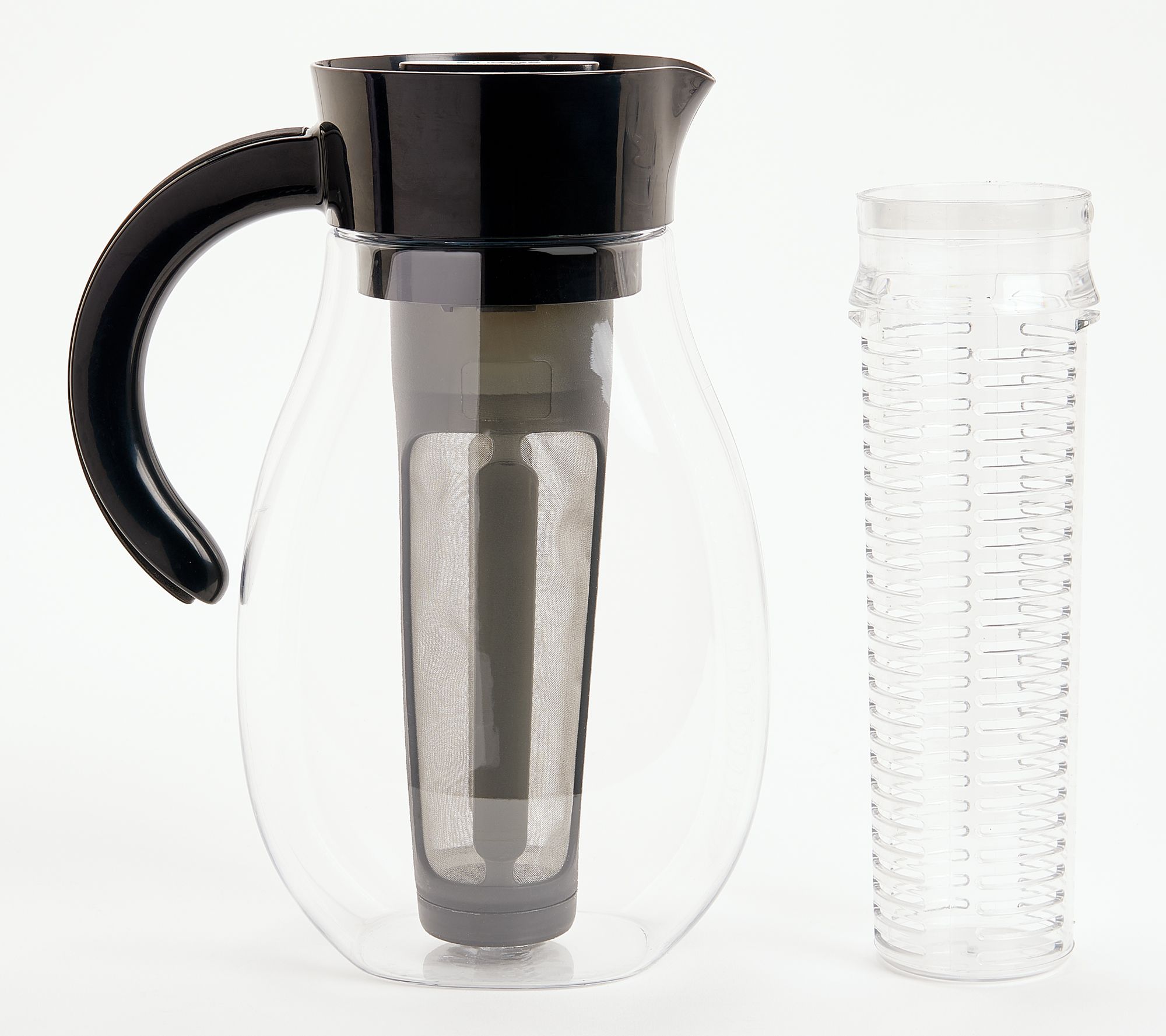 Primula 2.7-qt Tritan Pitcher with Fruit Infusion & Cold Brew Inserts