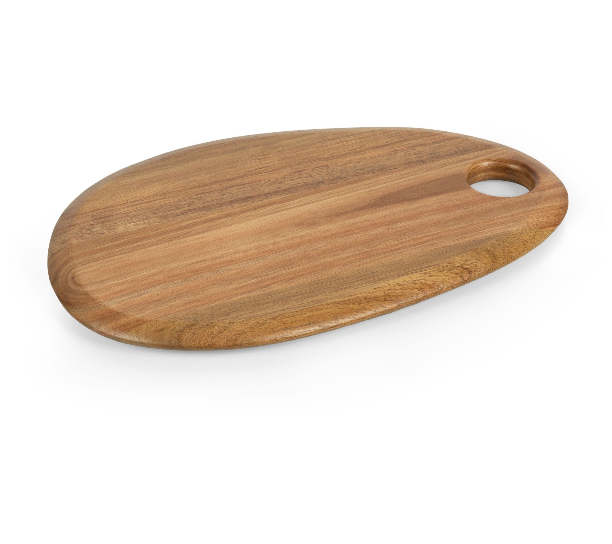 Toscana Pebble Shaped 15" x 10" Acacia ServingBoard