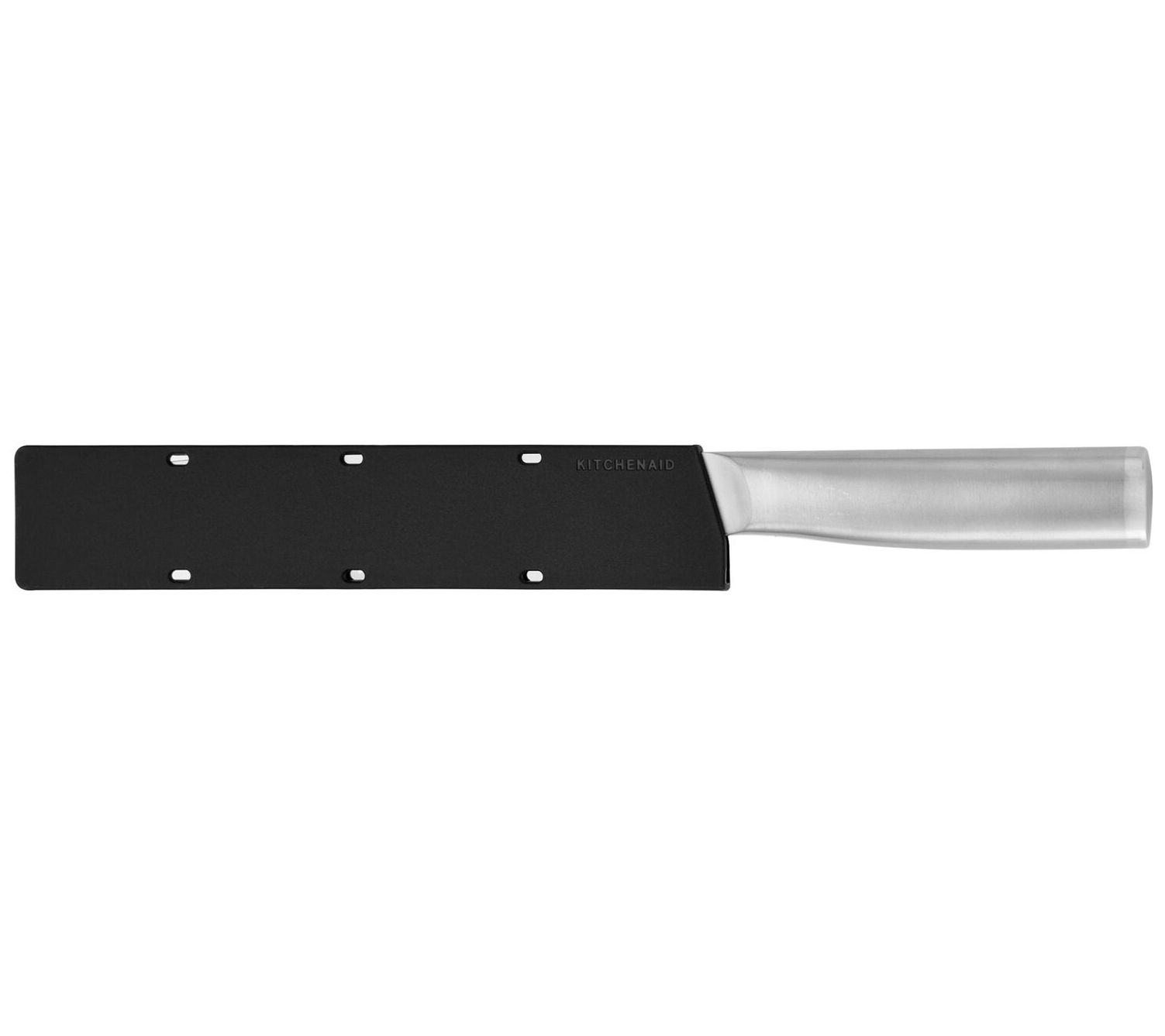 KitchenAid Gourmet Forged Slicing Knife with Sheath - Black - 8 in