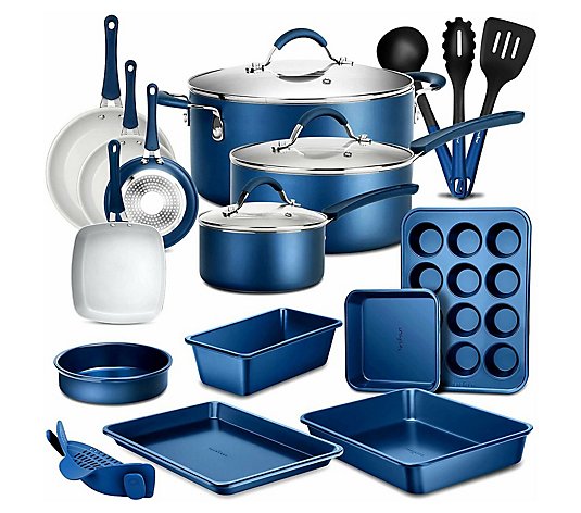 Nutrichef 20pc. Professional Cookware Set
