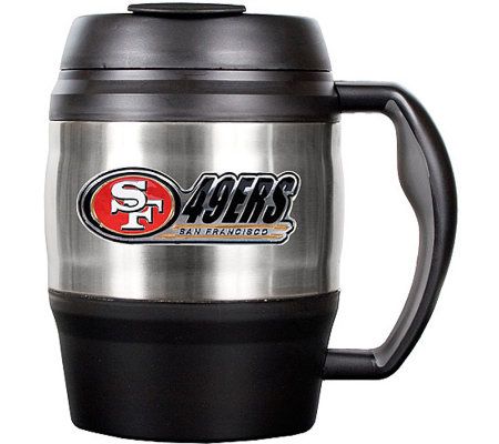 San Francisco 49ers Travel Tumbler - 20oz Ultra [NEW] NBA Cup Mug Coffee