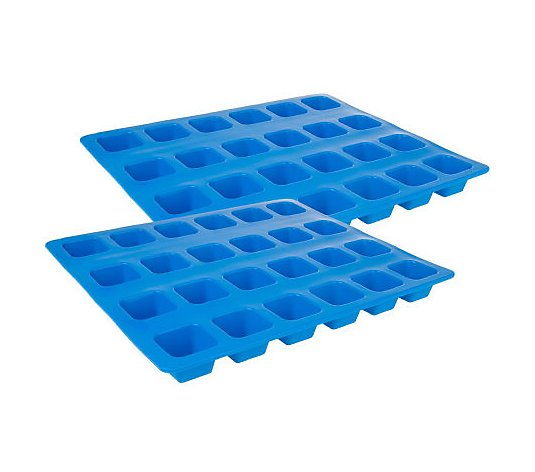 Technique Silicone Set of 2 24-cup Mini Muffin Pans 