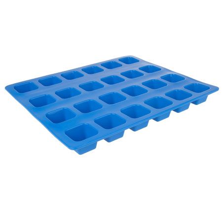 Technique Silicone Set of 2 24-cup Mini Muffin Pans 