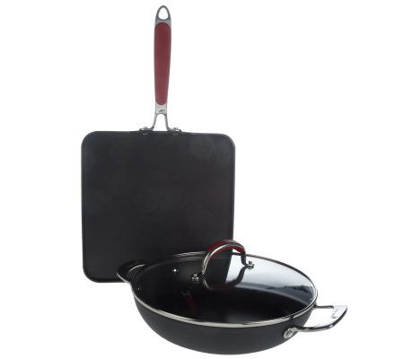 OXO Good Grips Pro 3-Pc Nonstick Hard Anodized Fry Pans 