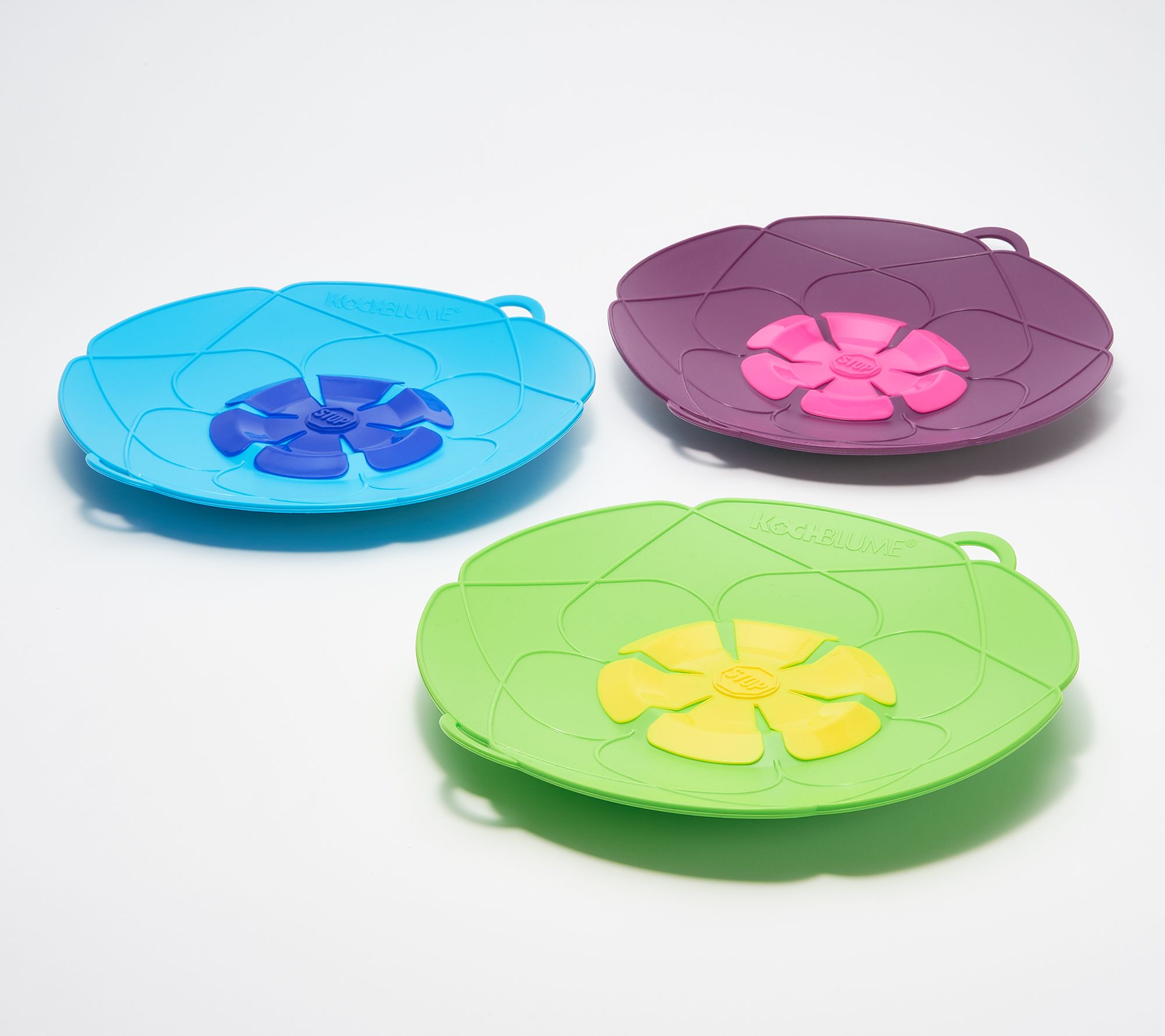 KOCHBLUME Set of 2 Spill Stoppers on QVC 