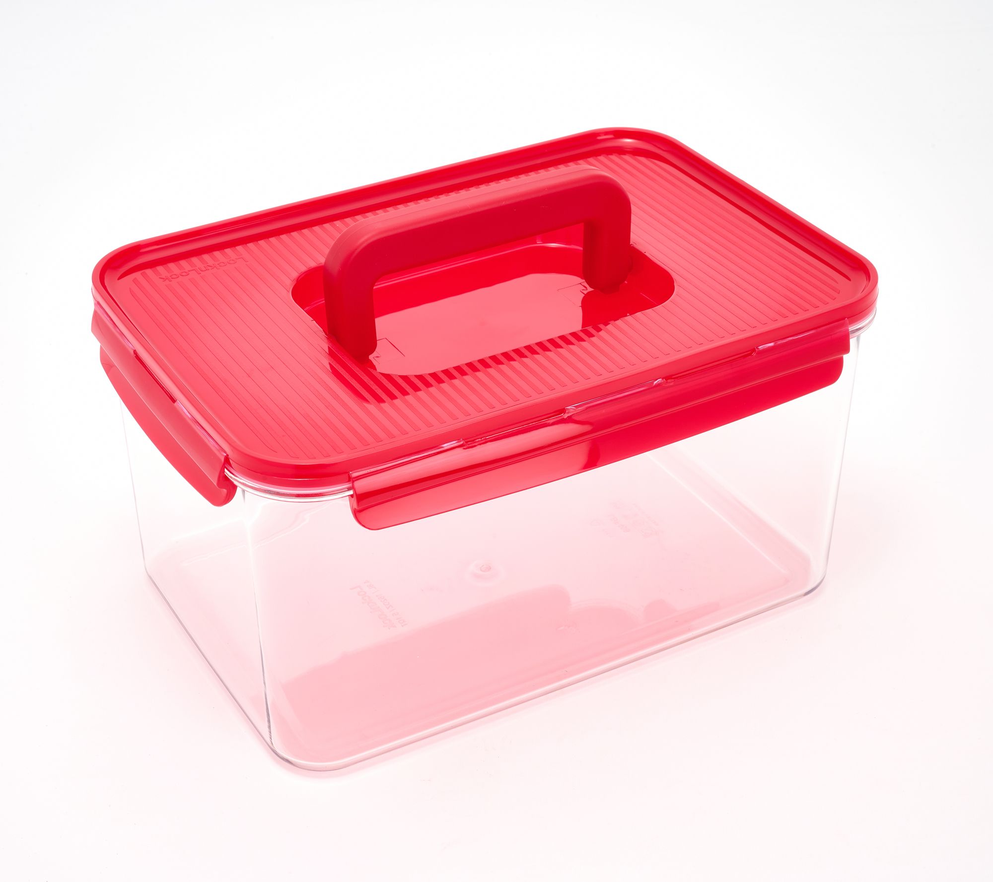 LocknLock 20-Cup Tritan Deep Rectangle Container w/ Handle Lid