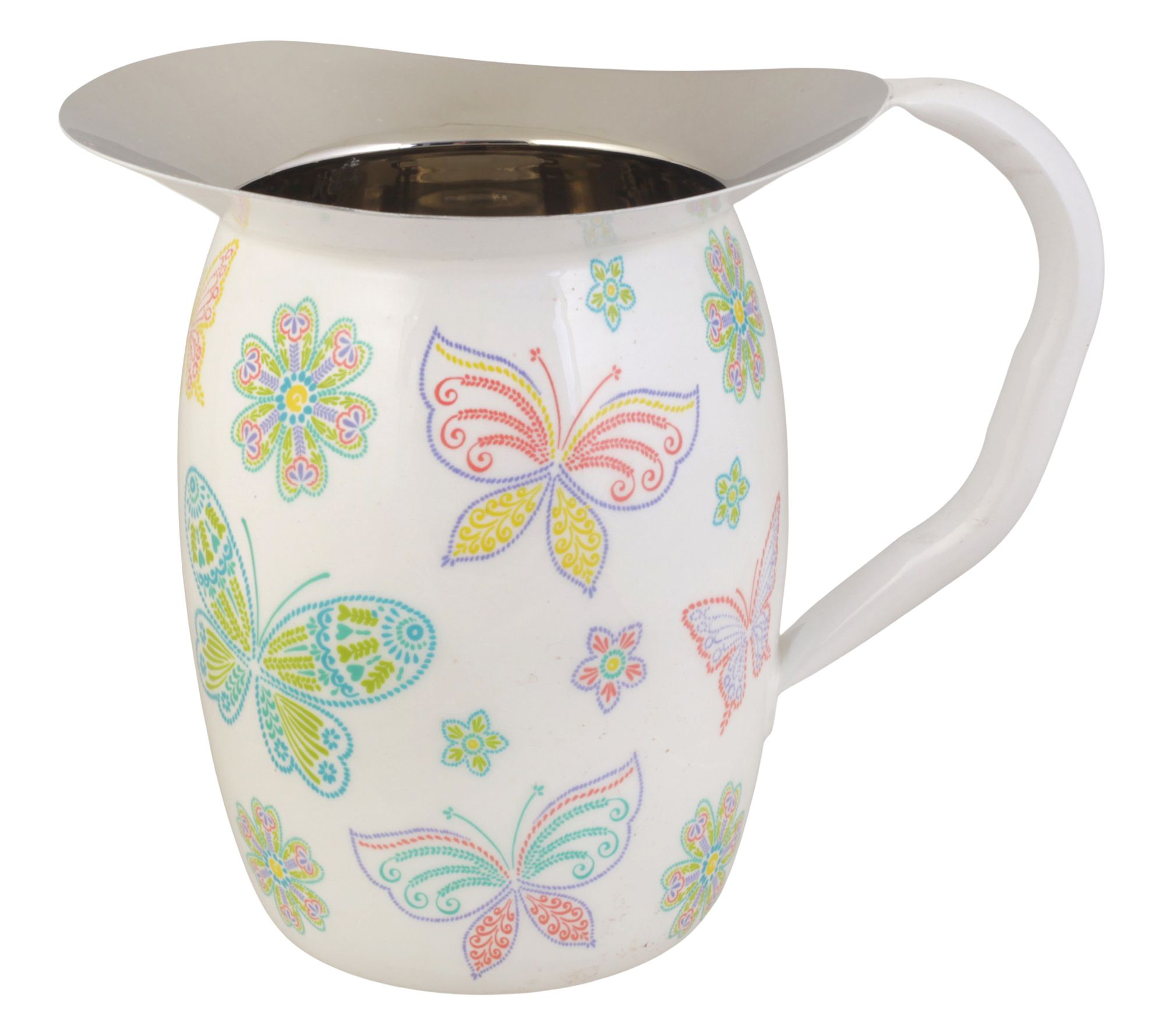 Temp-tations Seasonal 2-Quart Stainless Steel Pitcher