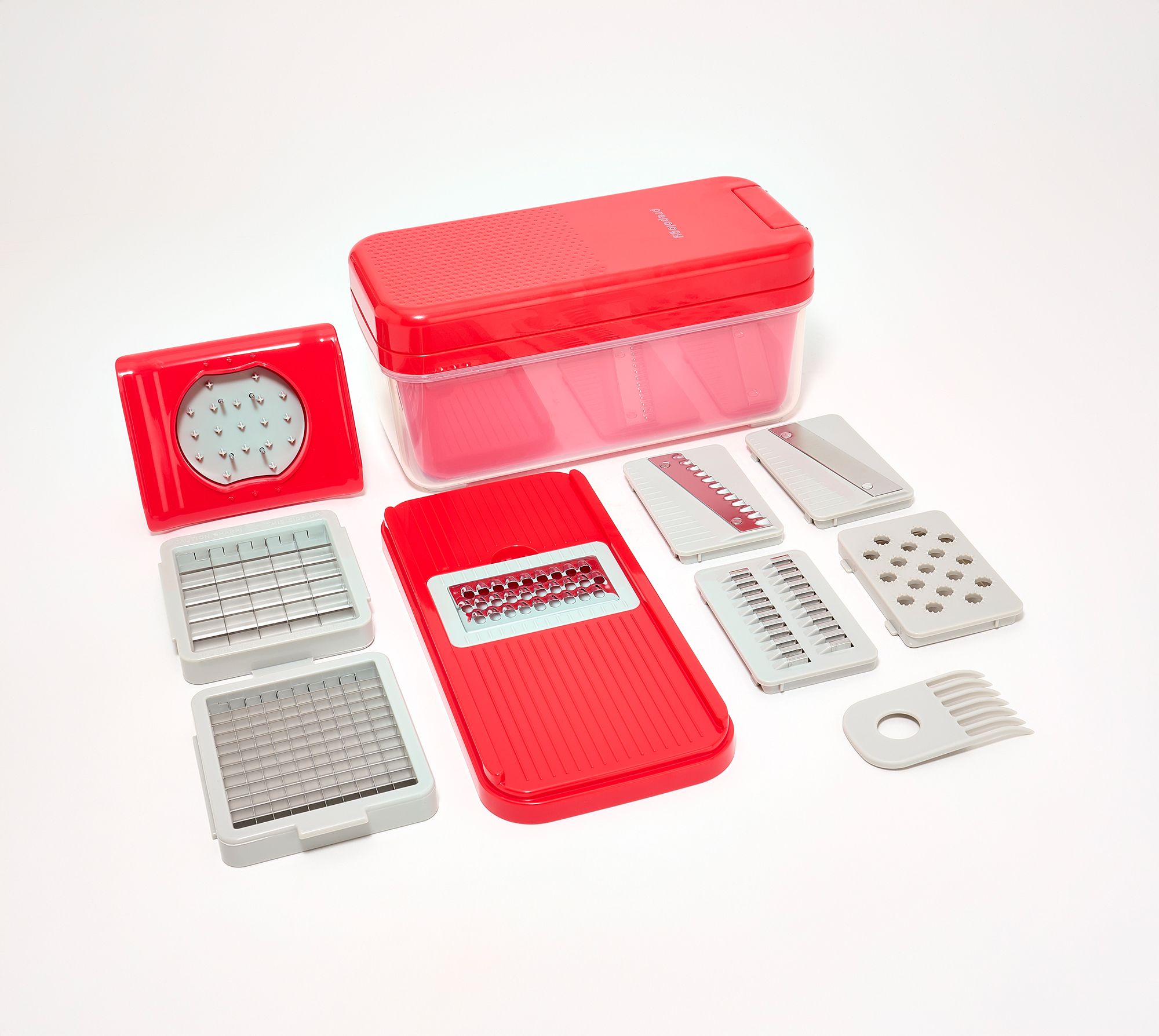 Prepology Box Chopper & Mandoline w/ Changeable Blades