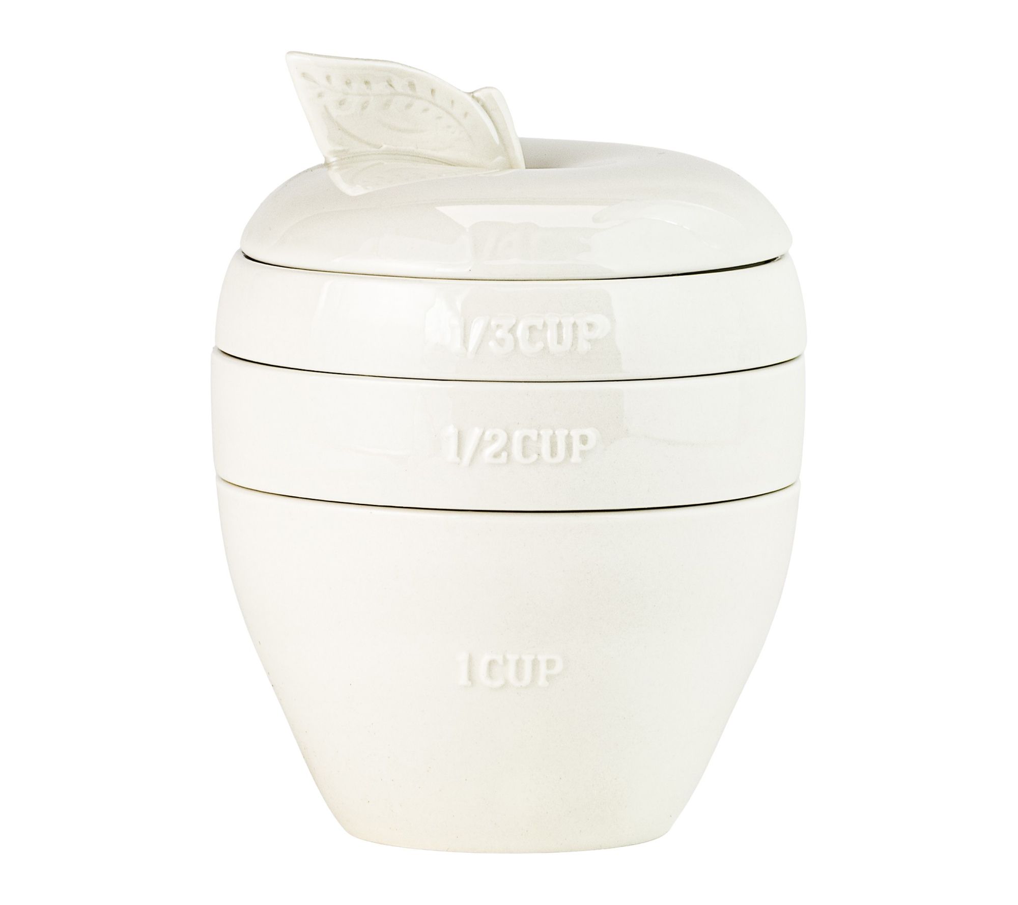 10 Strawberry Street Sliced Apple Measuring Cups