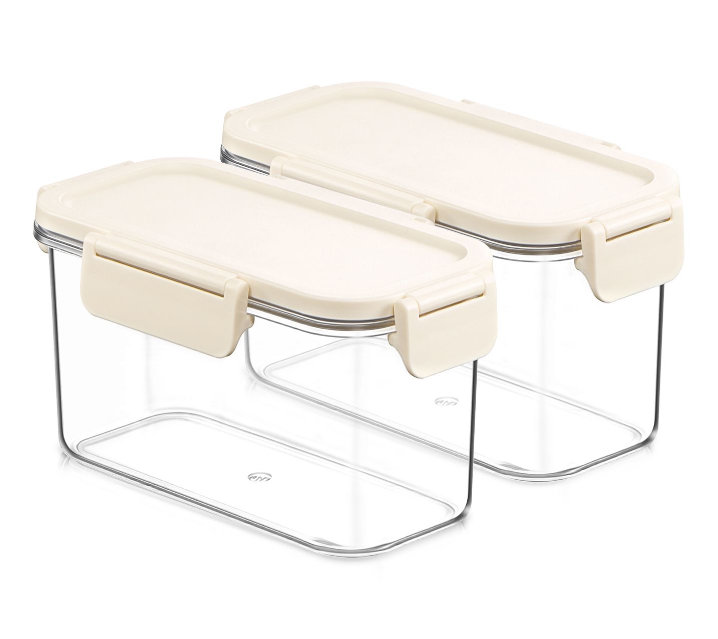 Sorbus Airtight Plastic Food Container, 3.15" Small 2 Pack