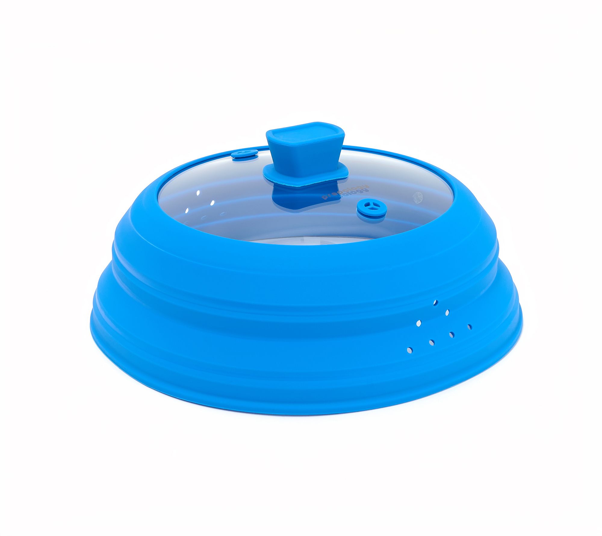 Prepology Collapsible Glass & Silicone Microwave Cover