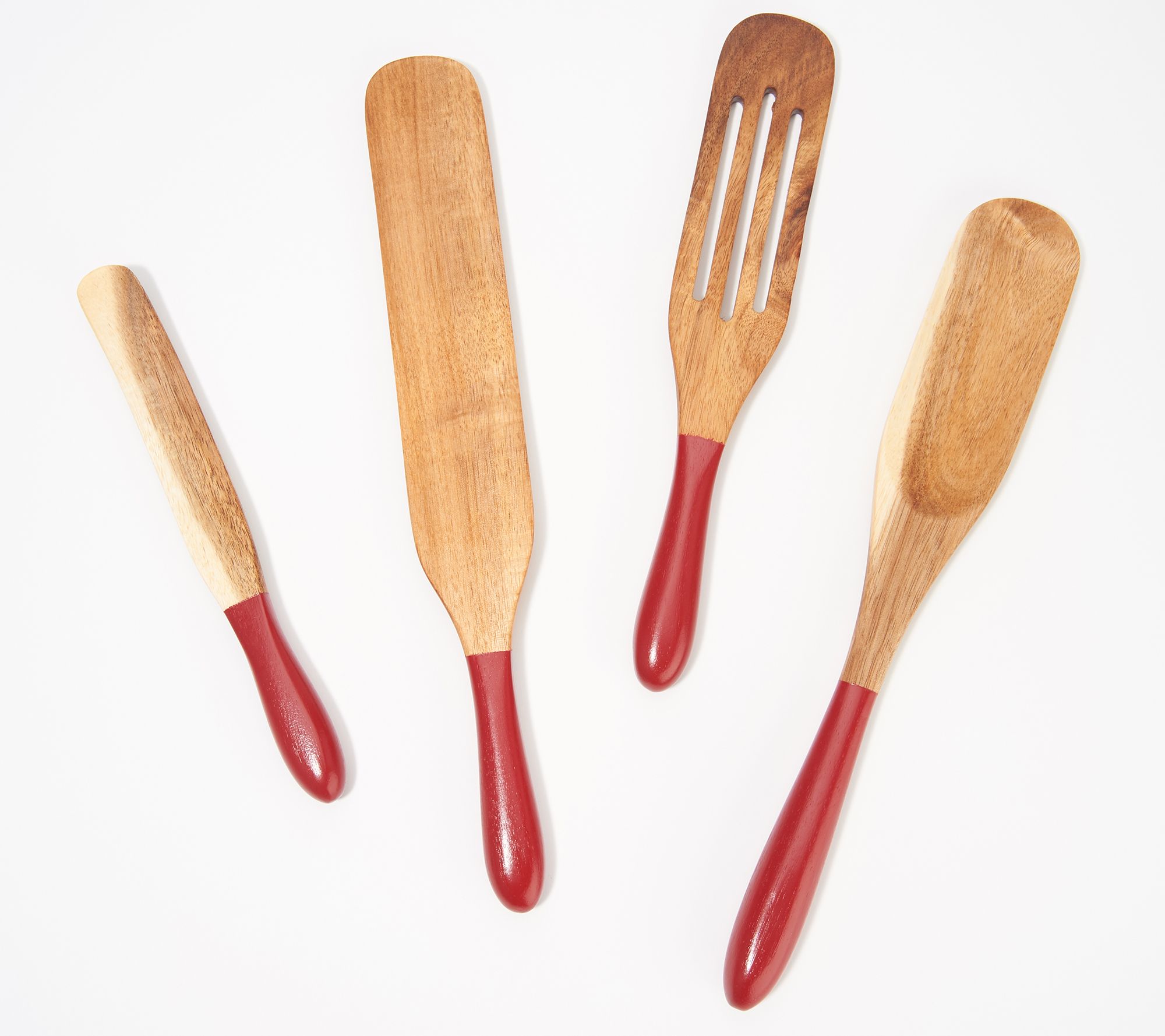Mad Hungry 4 piece Multi-Use Silicone Spurtle Set - QVC.com