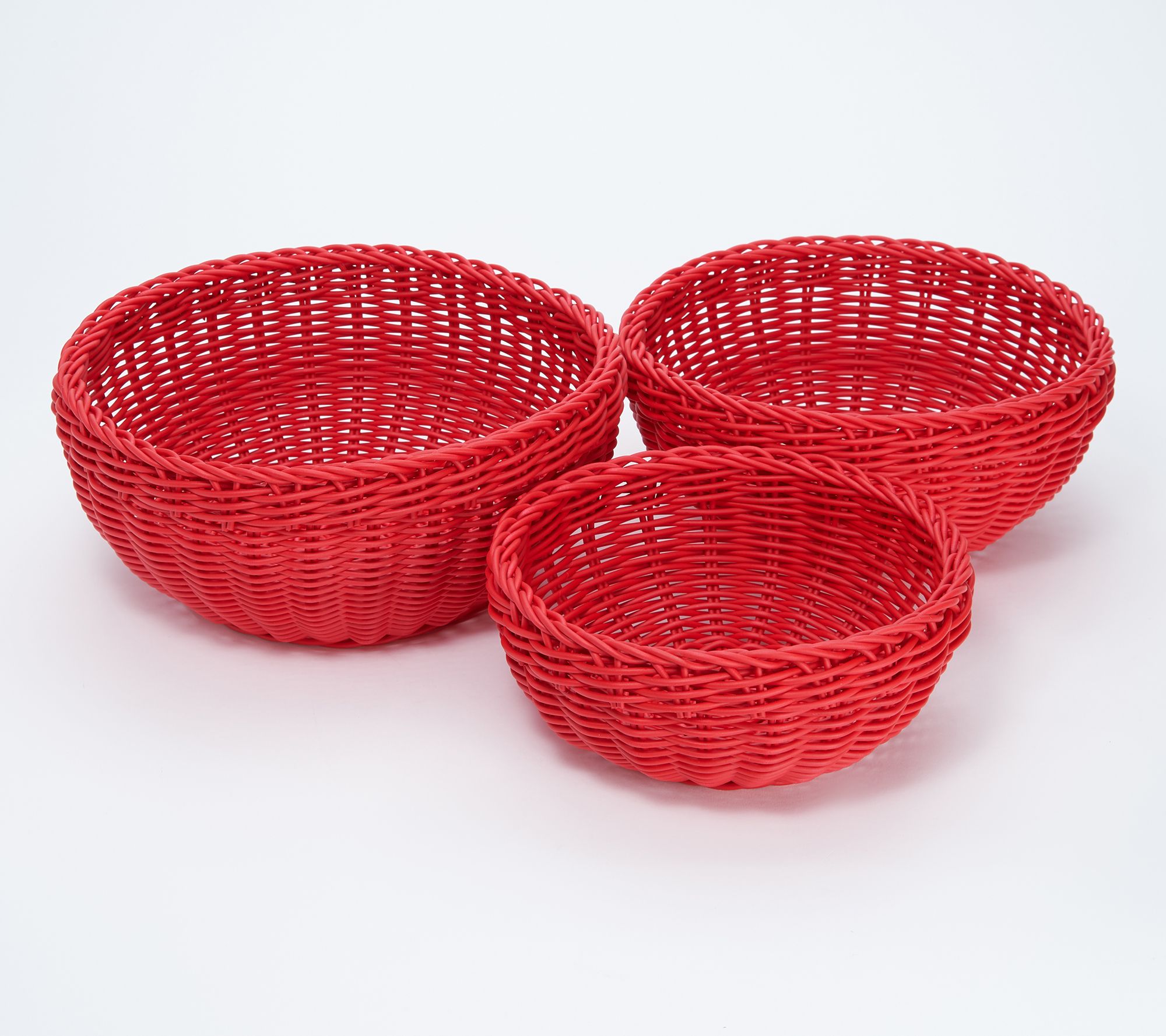 Dishwasher-Safe Plastic Baskets - Set of 3 at Lakeshore Learning