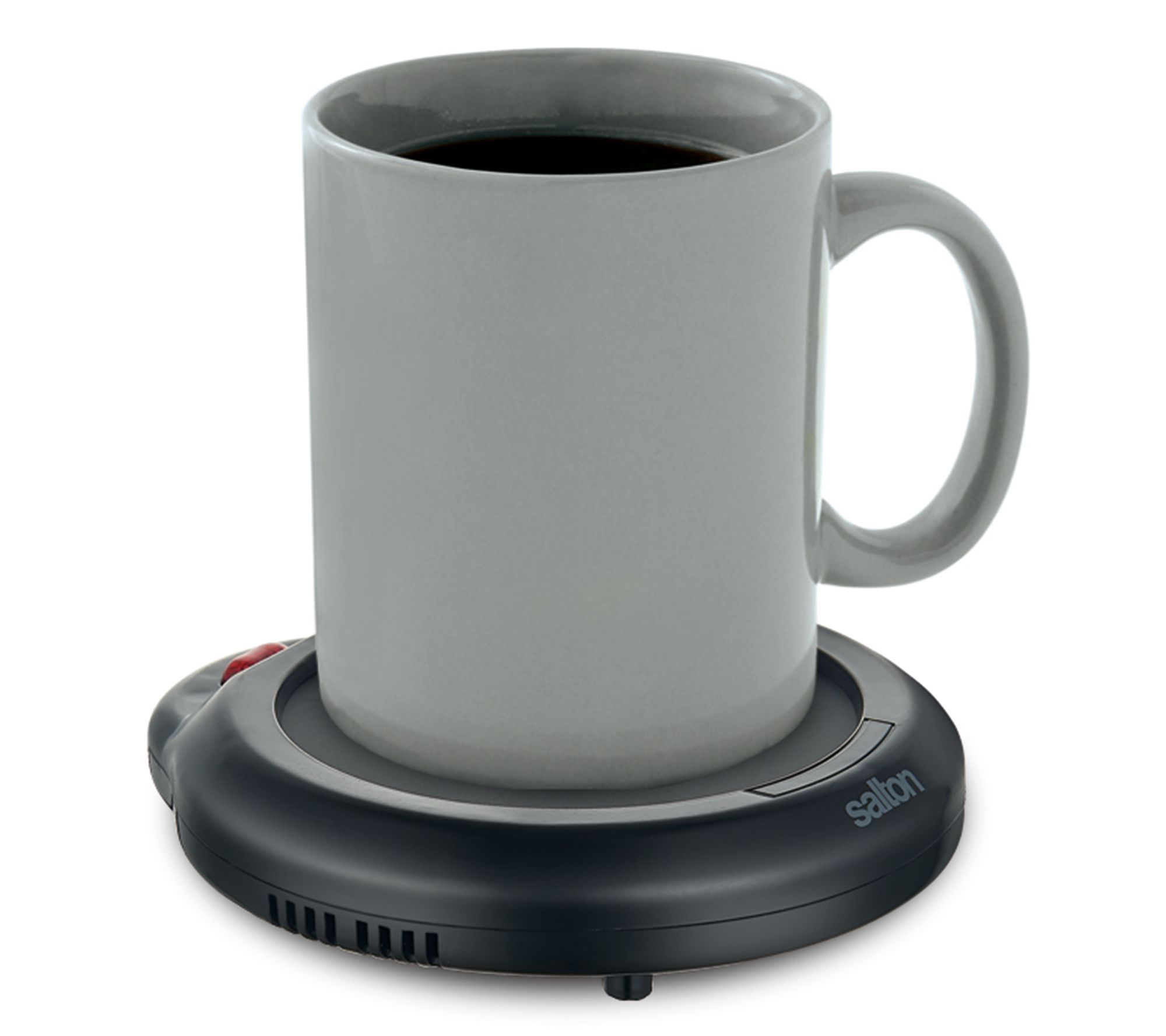  Mr. Coffee Mug Warmer for Coffee and Tea, Portable Cup Warmer  for Travel, Office Desks, and Home, Black