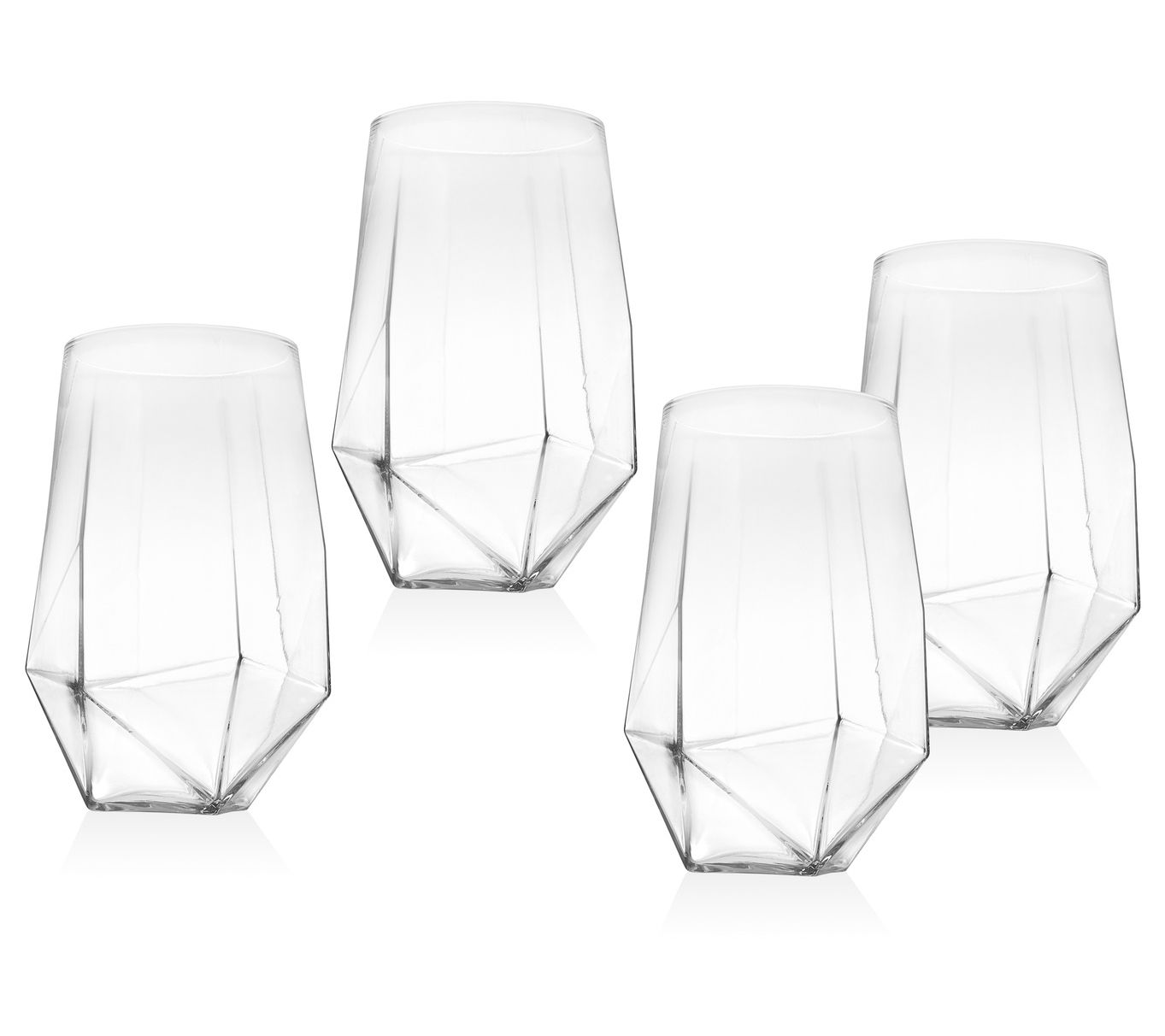 Godinger Set of 4 Isla Highball Glasses