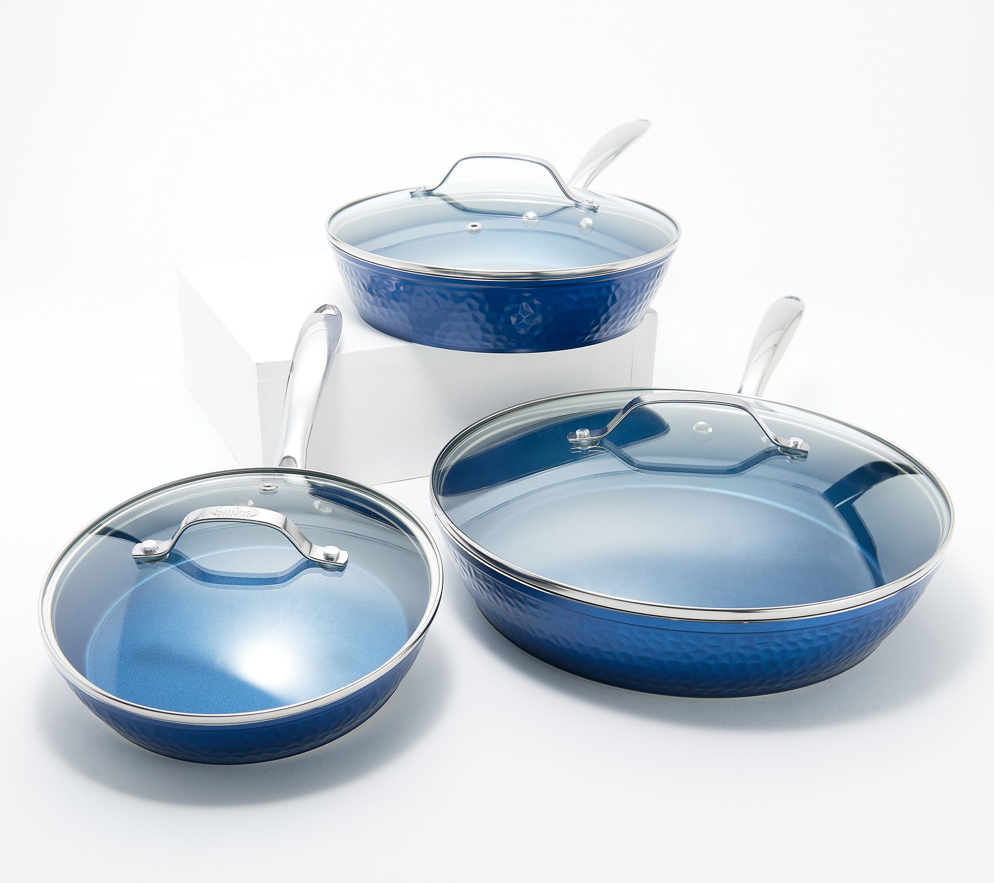 Blue Diamond Green 12-Piece Cookware Set