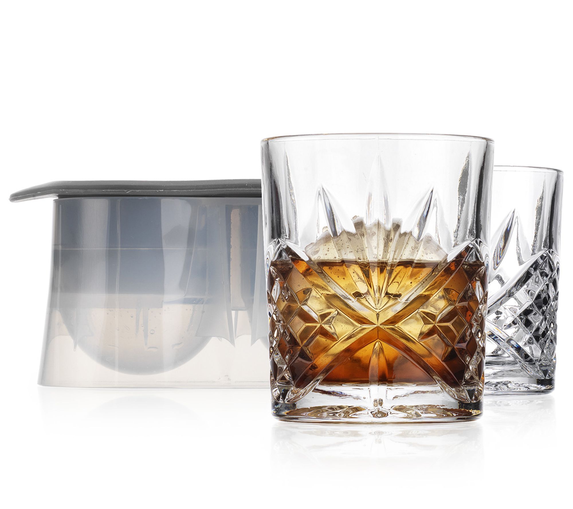 Godinger Dublin Double Old Fashioned Glasses Set of 4