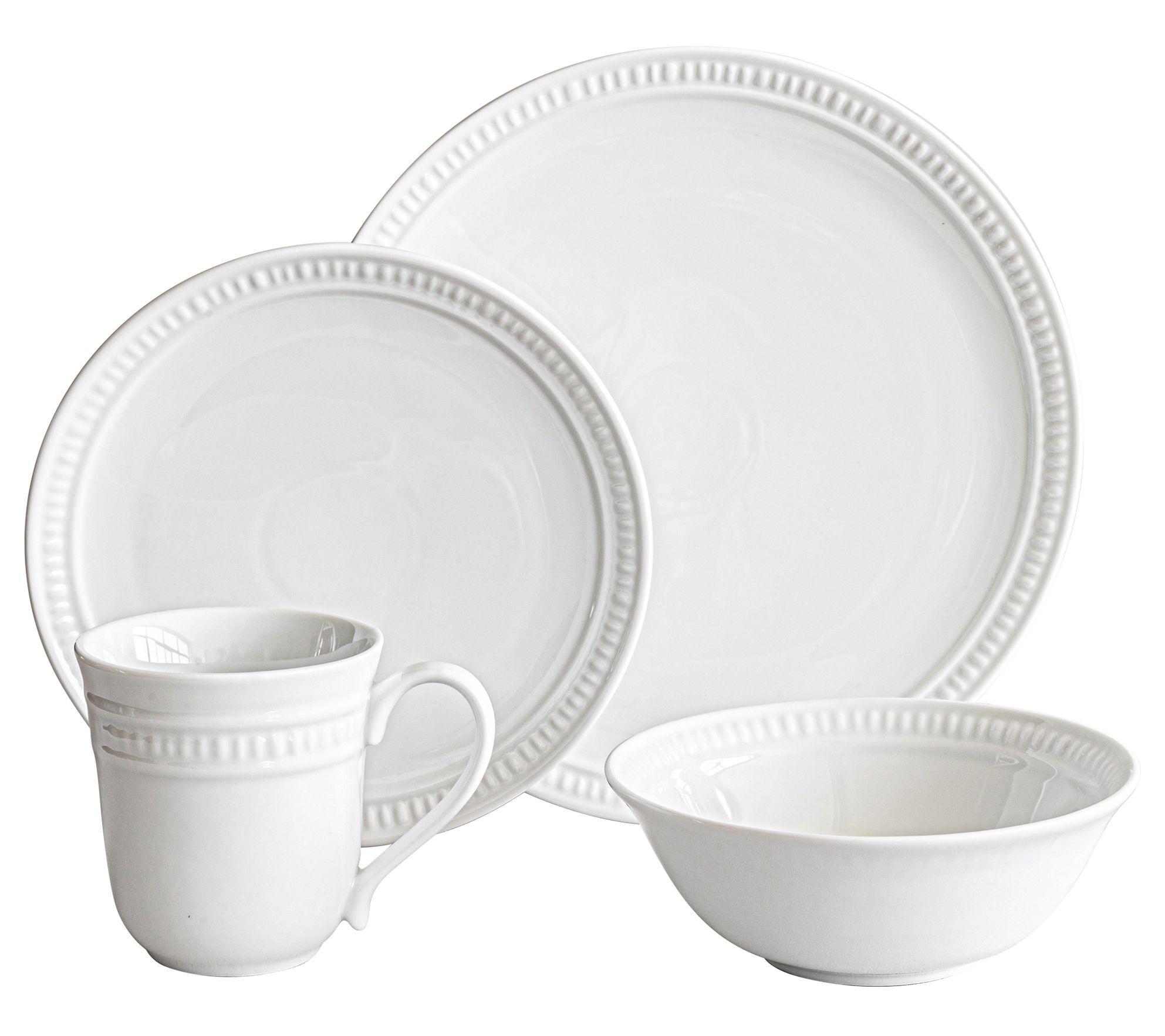 32 piece dish outlet set