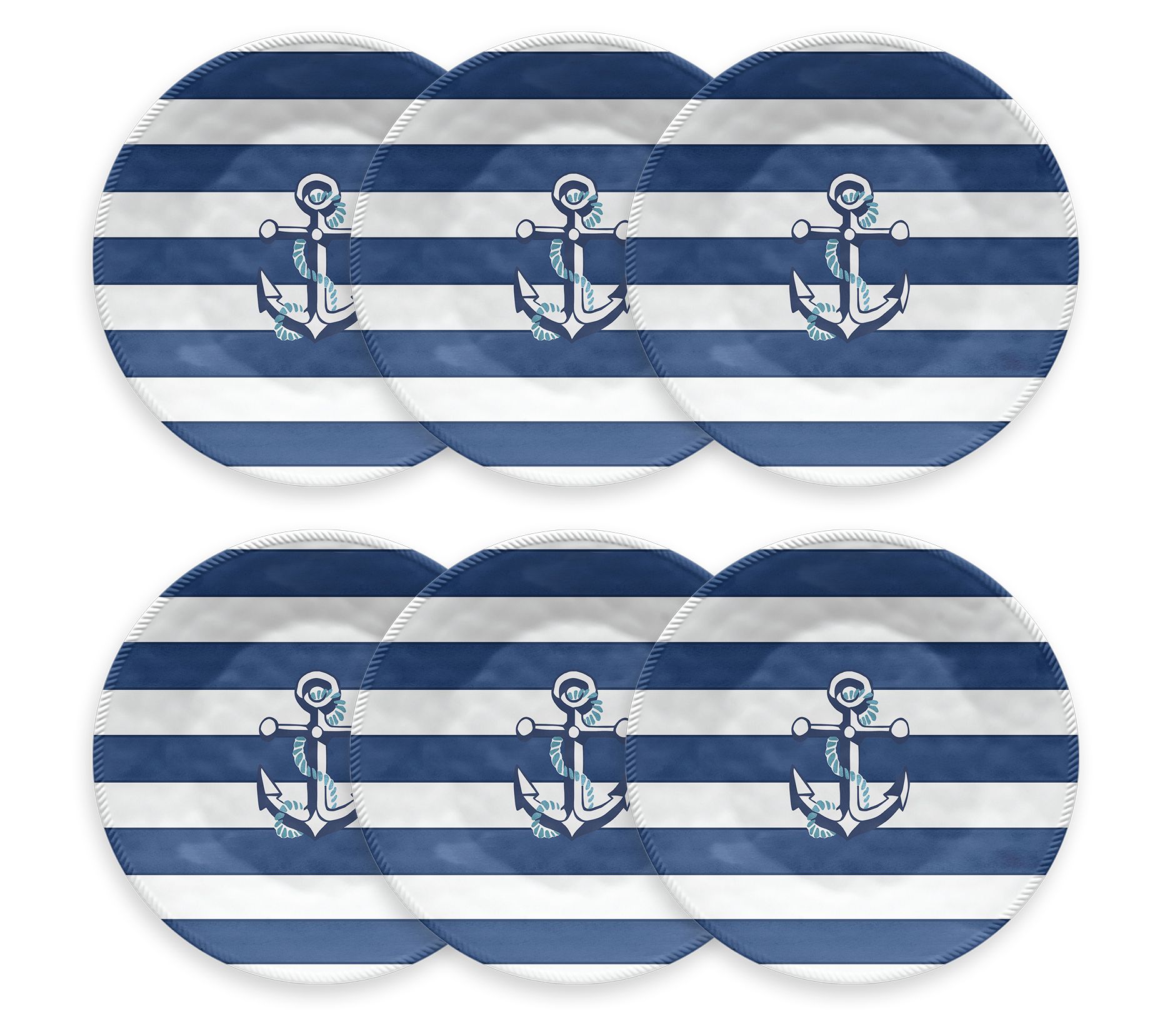 Tarhong Nautical Anchor Set of 6 10.5