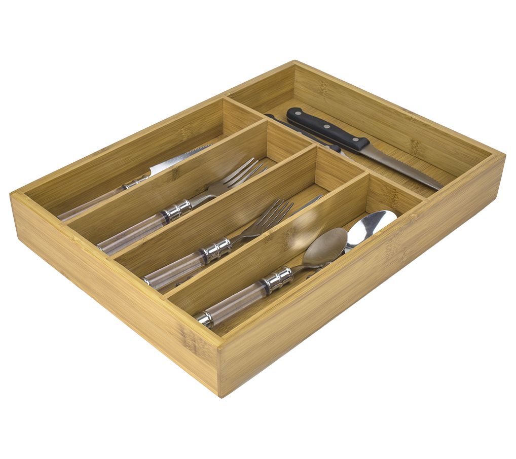 Honey Can Do Steel Mesh Expandable Cutlery Tray