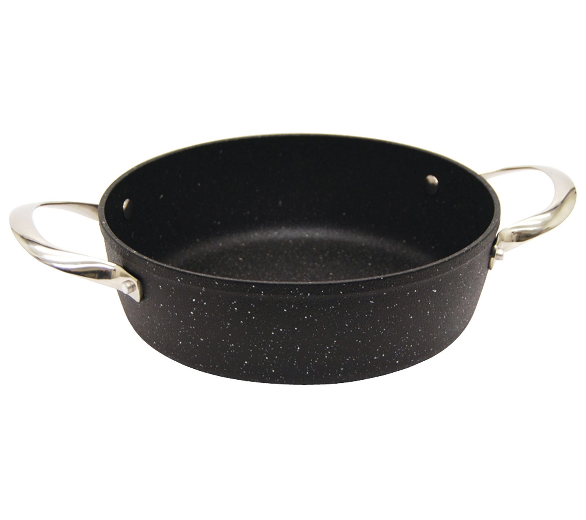  THE ROCK by Starfrit 8 Fry Pan, Black: Home & Kitchen