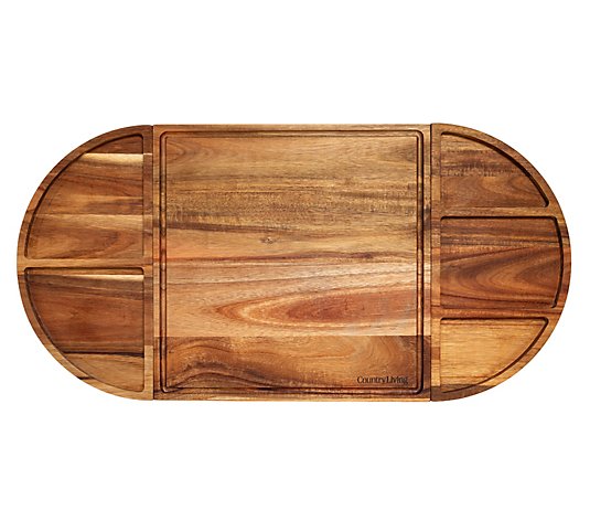 Country Living Magnetic Acacia Charcuterie Board