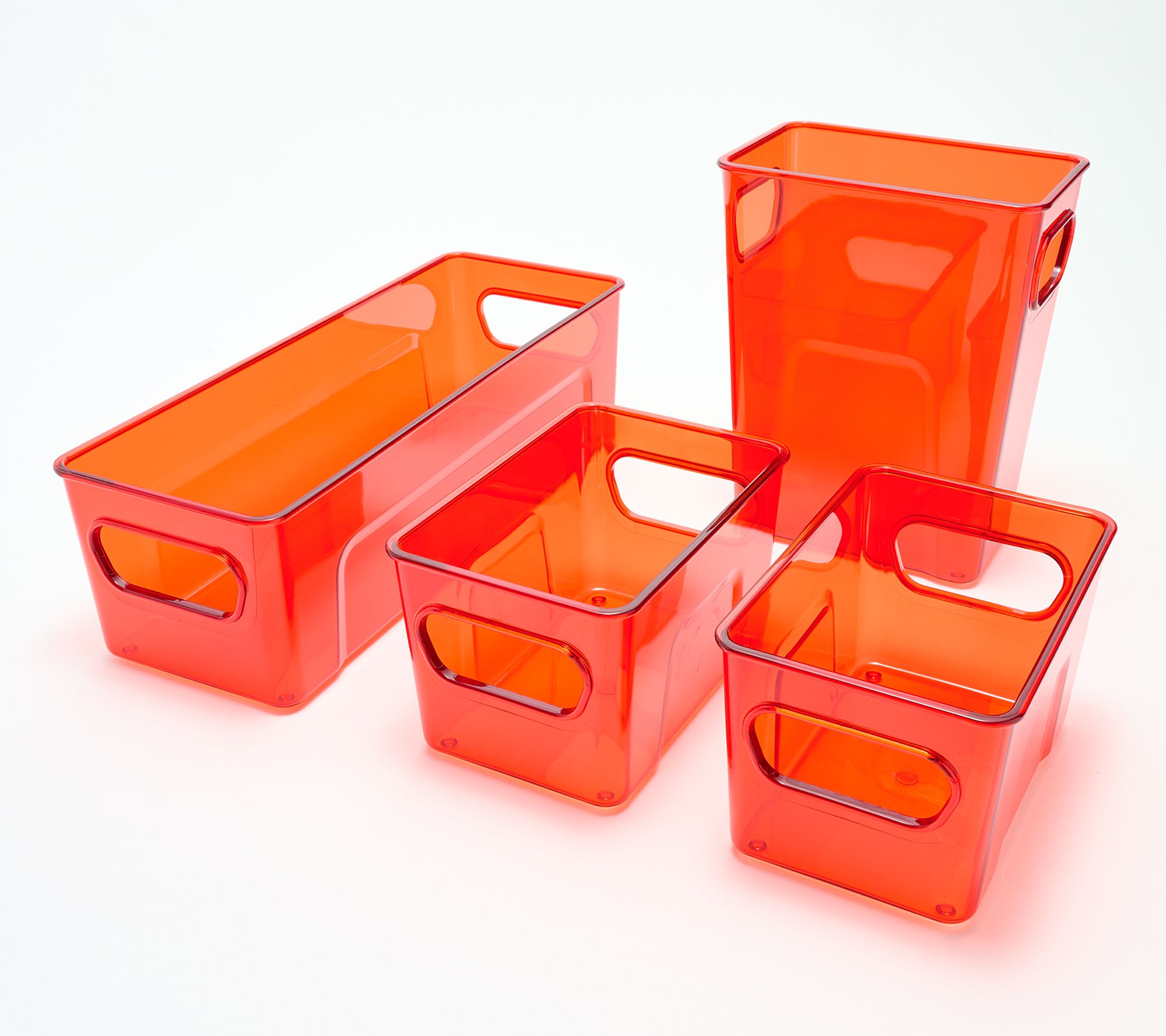 Copco 4-Piece Mini Nesting Colored Body Storage Bins