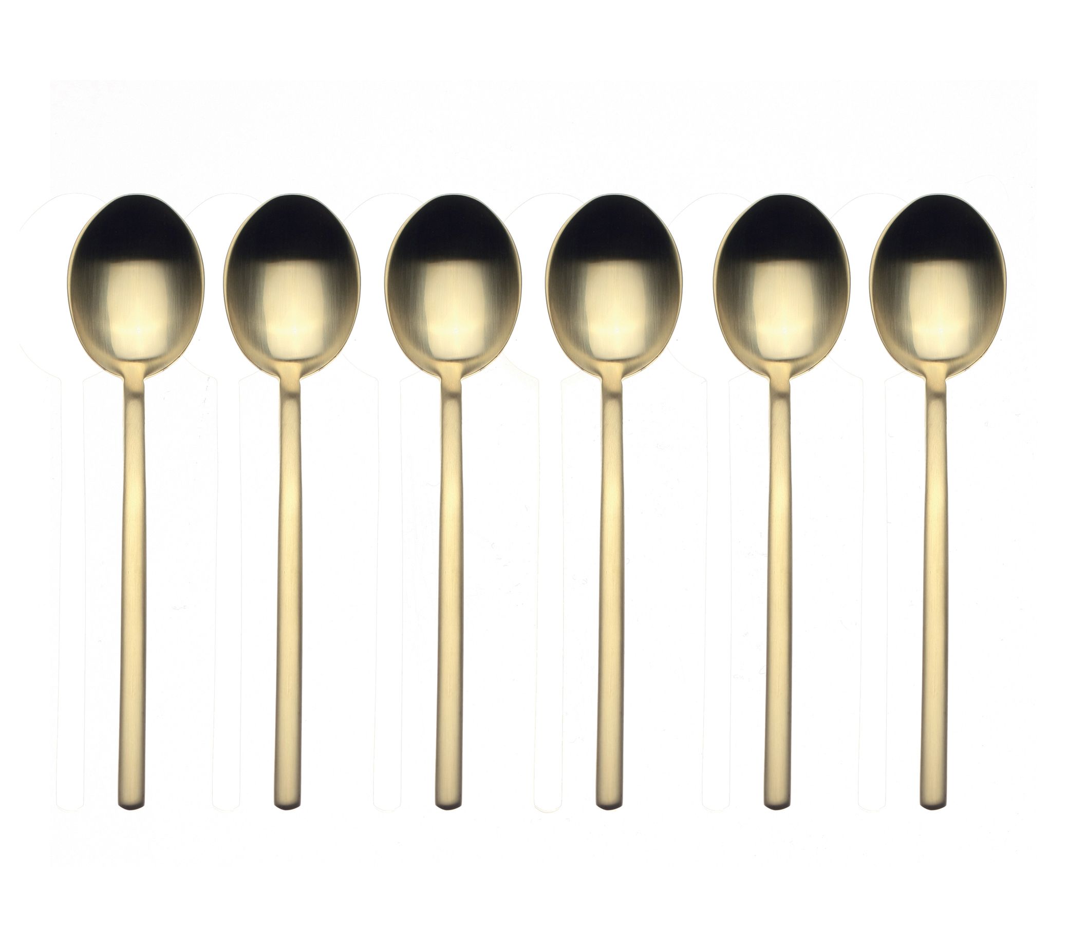 Mepra Due Ice Gold Coffee Spoon Set