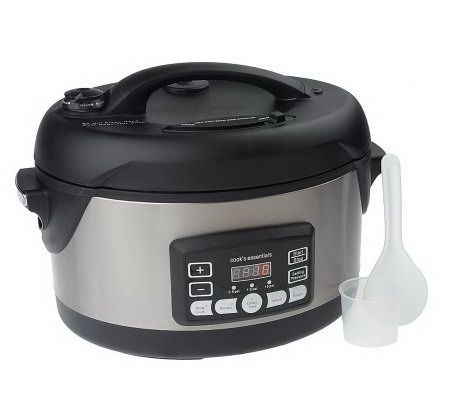 CooksEssentials 4 Qt Digital Stainless Steel Everyday Pressure Cooker - QVC .com