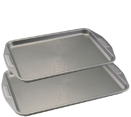 Baker's Secret Baking sheets for Oven - Bakeware Set of 3 Cookie Sheets - Cooking  Trays for Baking, Nonstick Pans for Baking, Baking Pan Toaster Oven Pans,  with Handles Grip - 3 Pieces Set