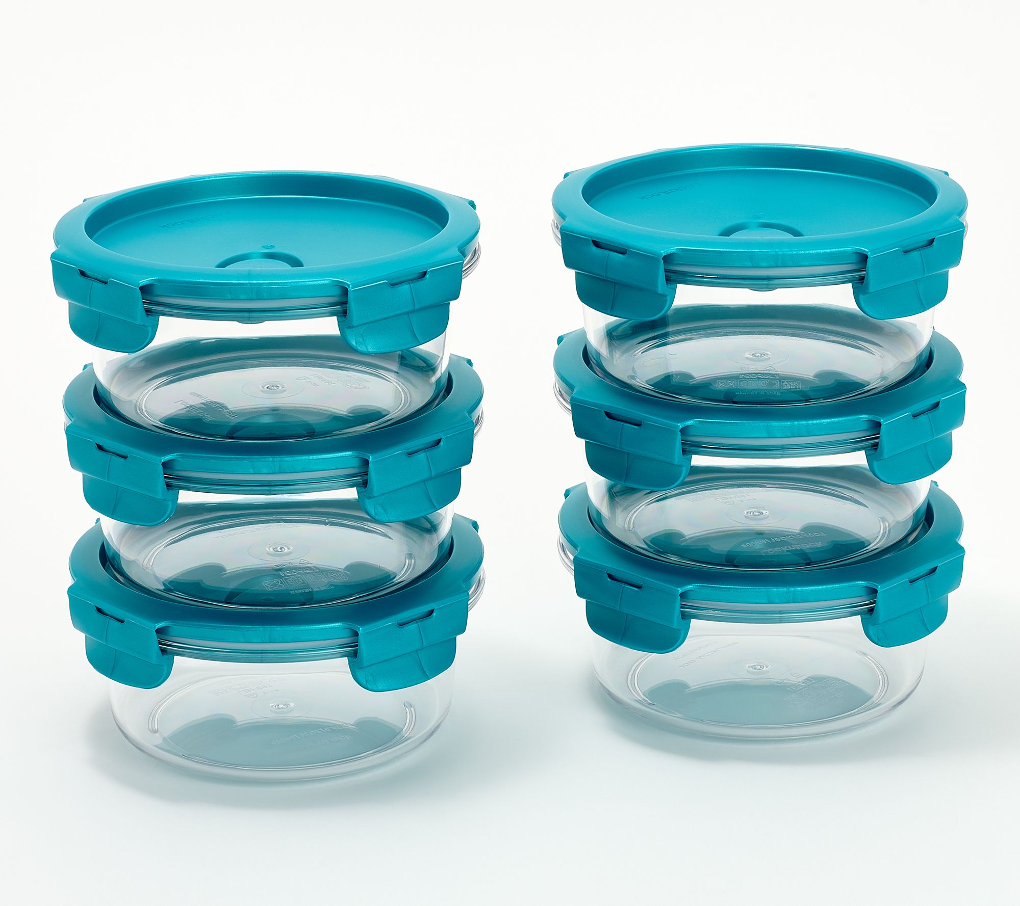 Christmas Coated Leftover Containers - 12 Pc. - Discontinued